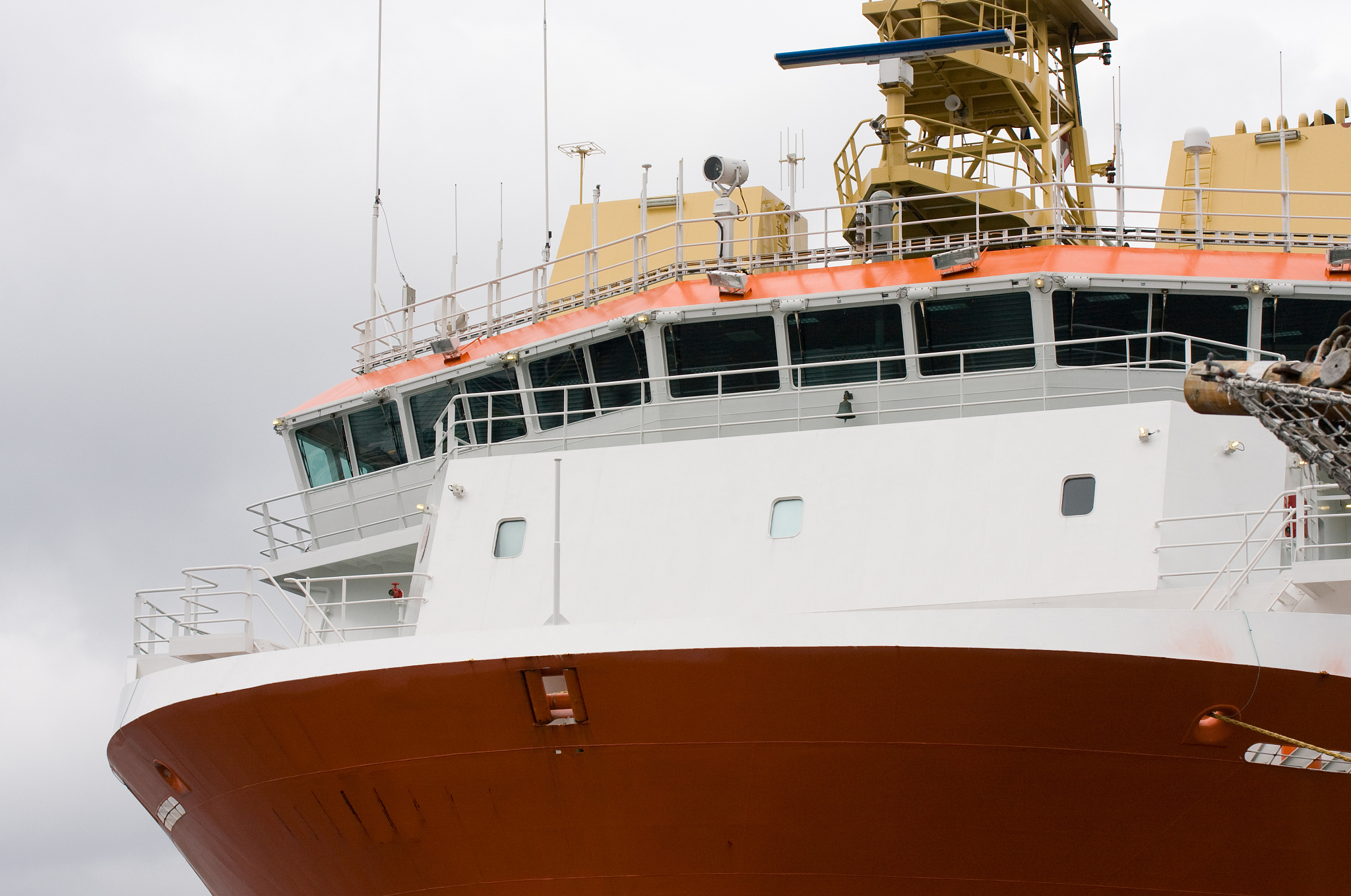 commercial boat bow