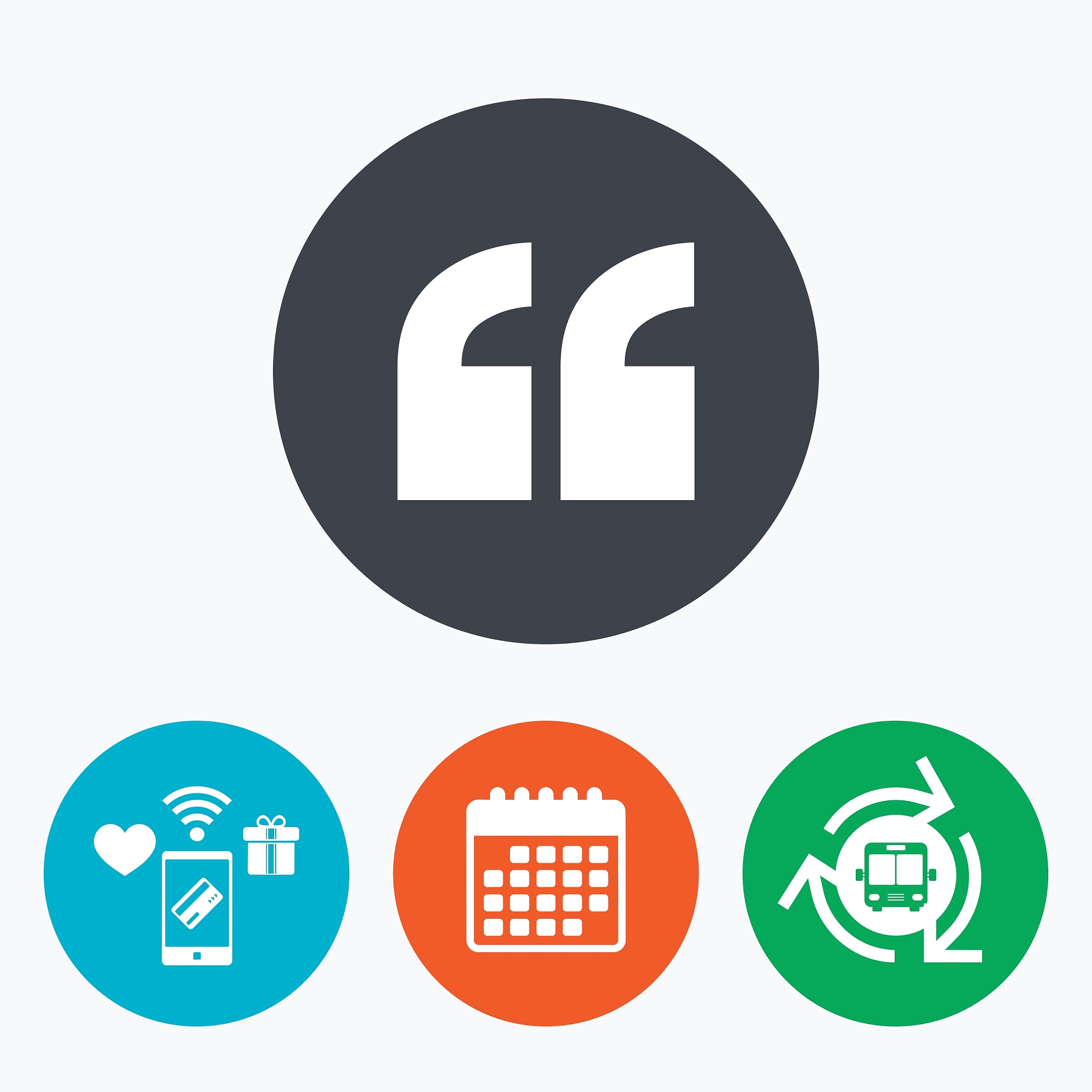 quote sign icon quotation mark symbol