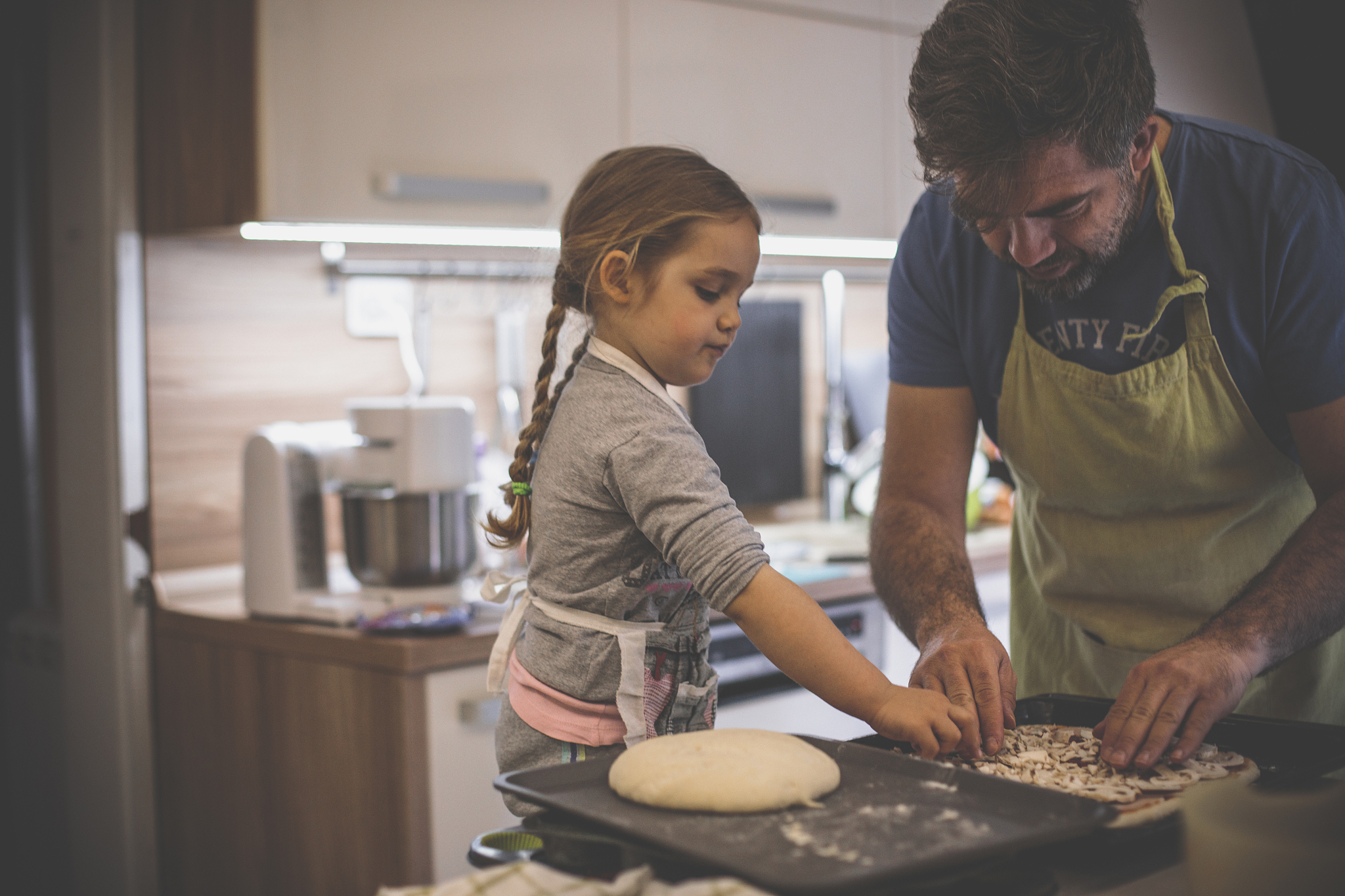 cooking together, keeps them together