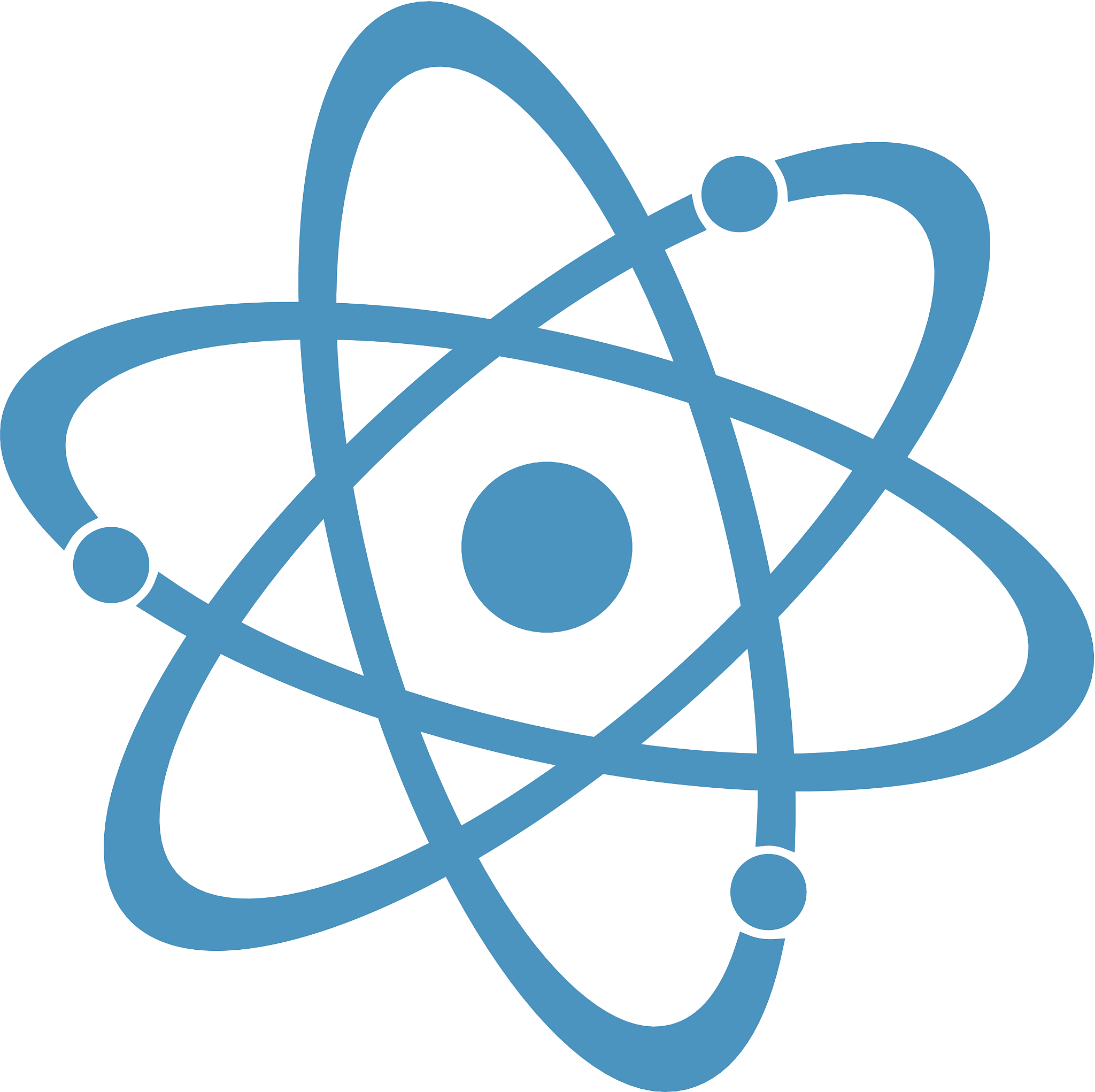 blue atom