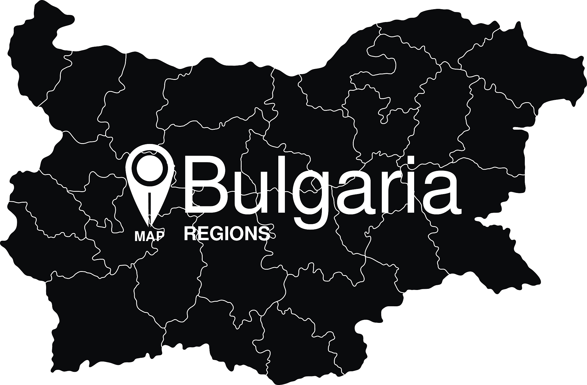 bulgaria map