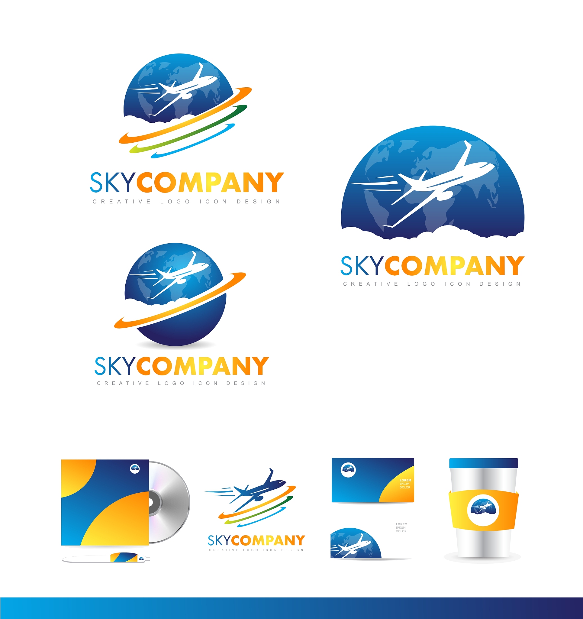航空公司Logo设计指南：打造独特品牌形象