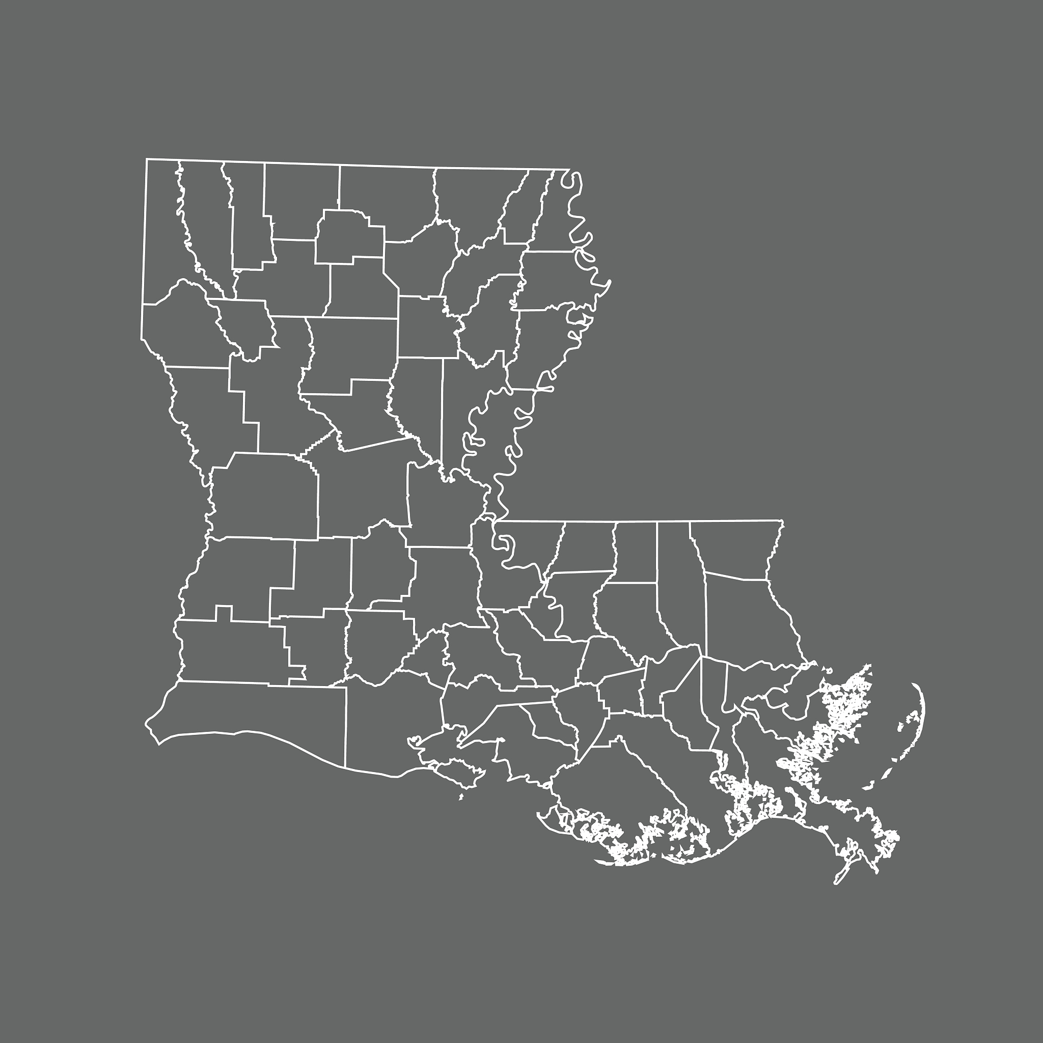 louisiana map