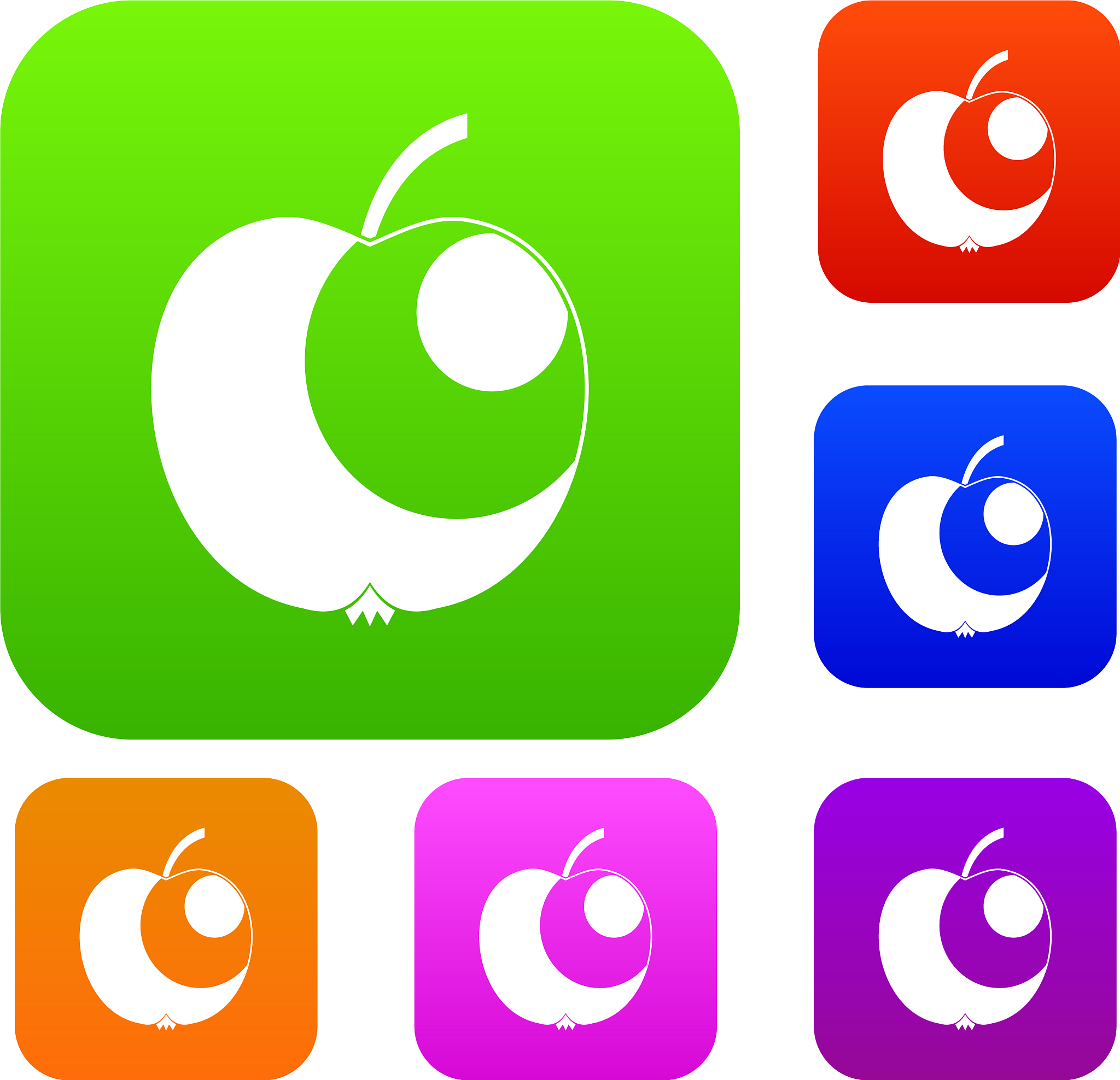 apple set color collection