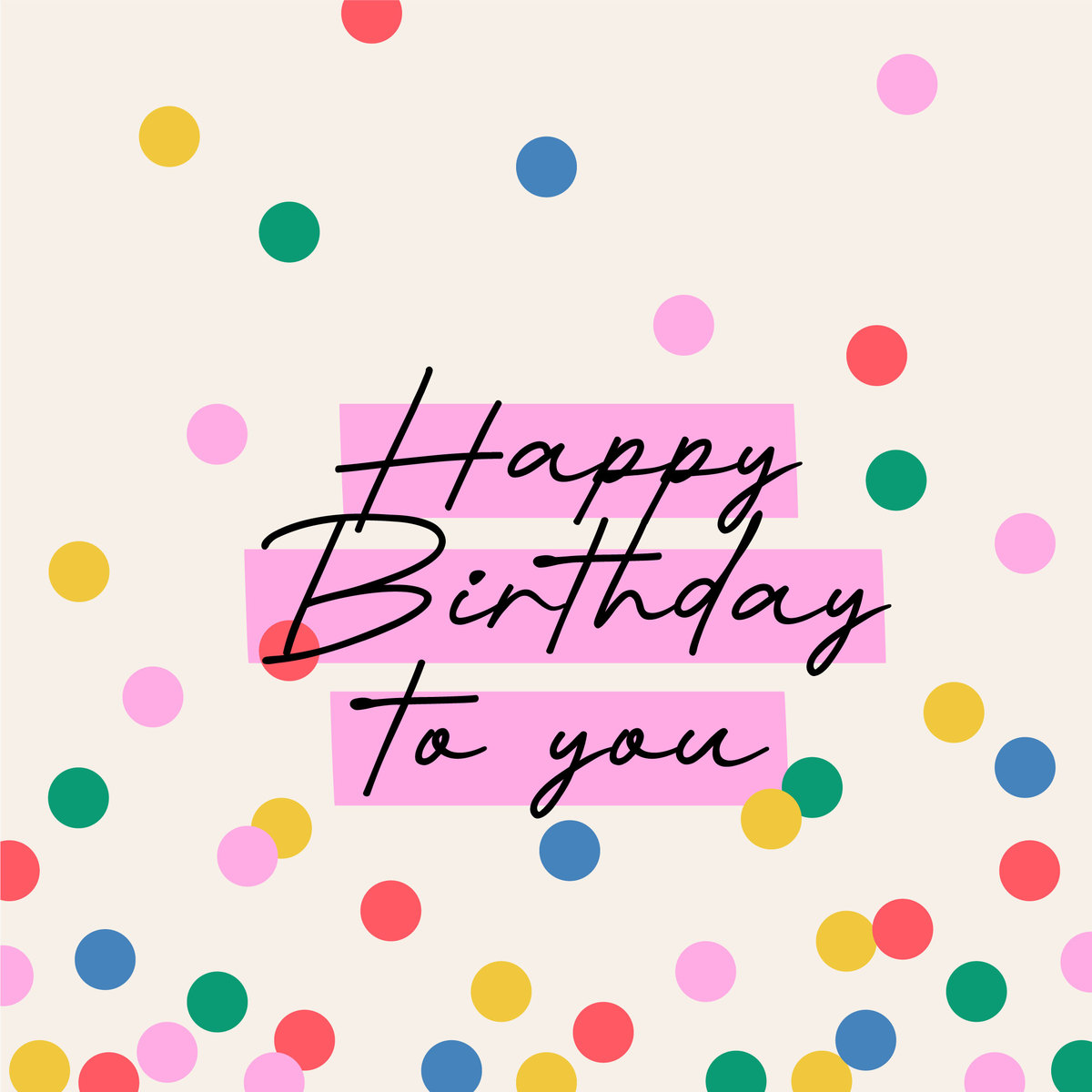 祝福生日快乐高级语