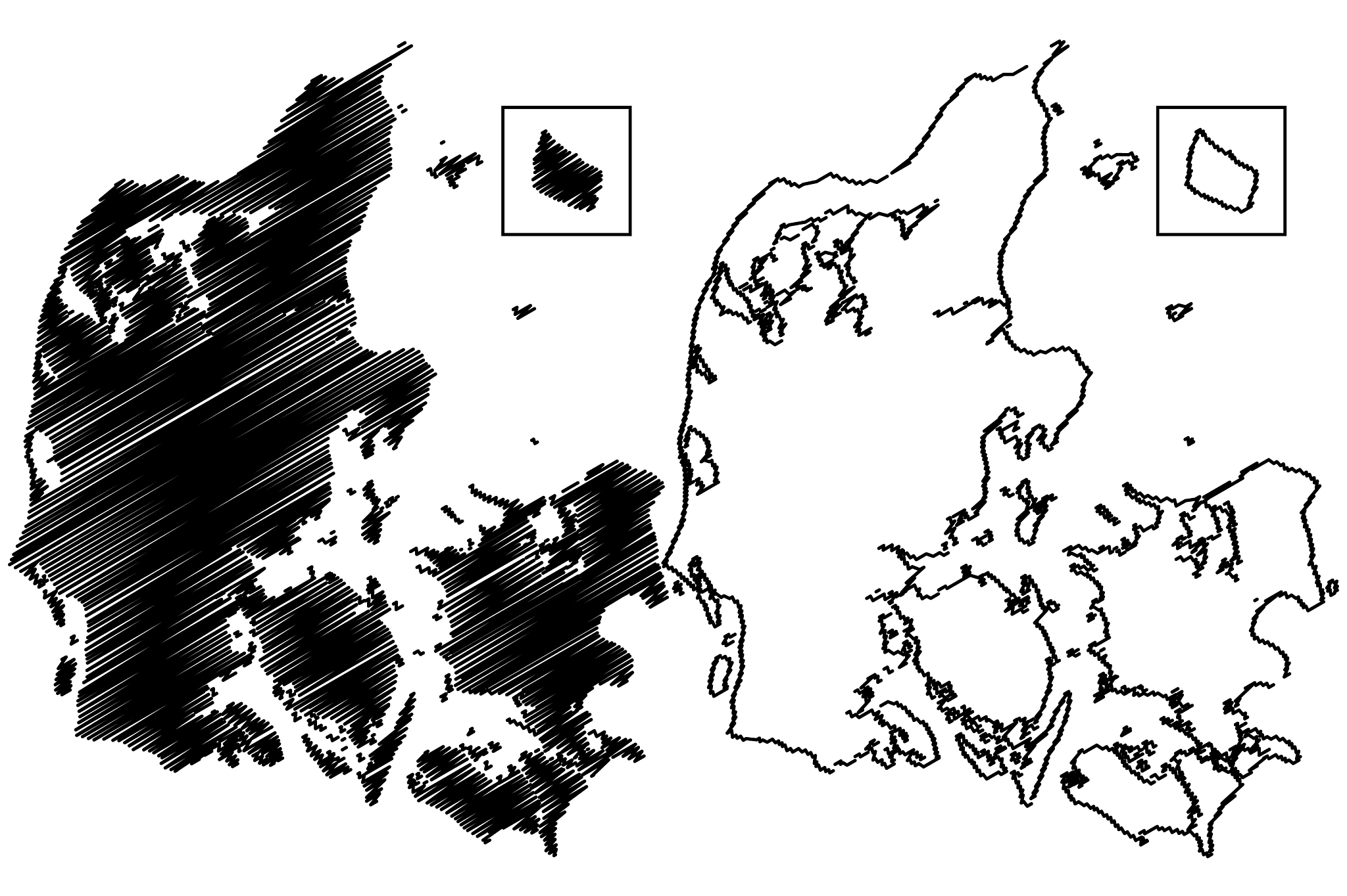 denmark map