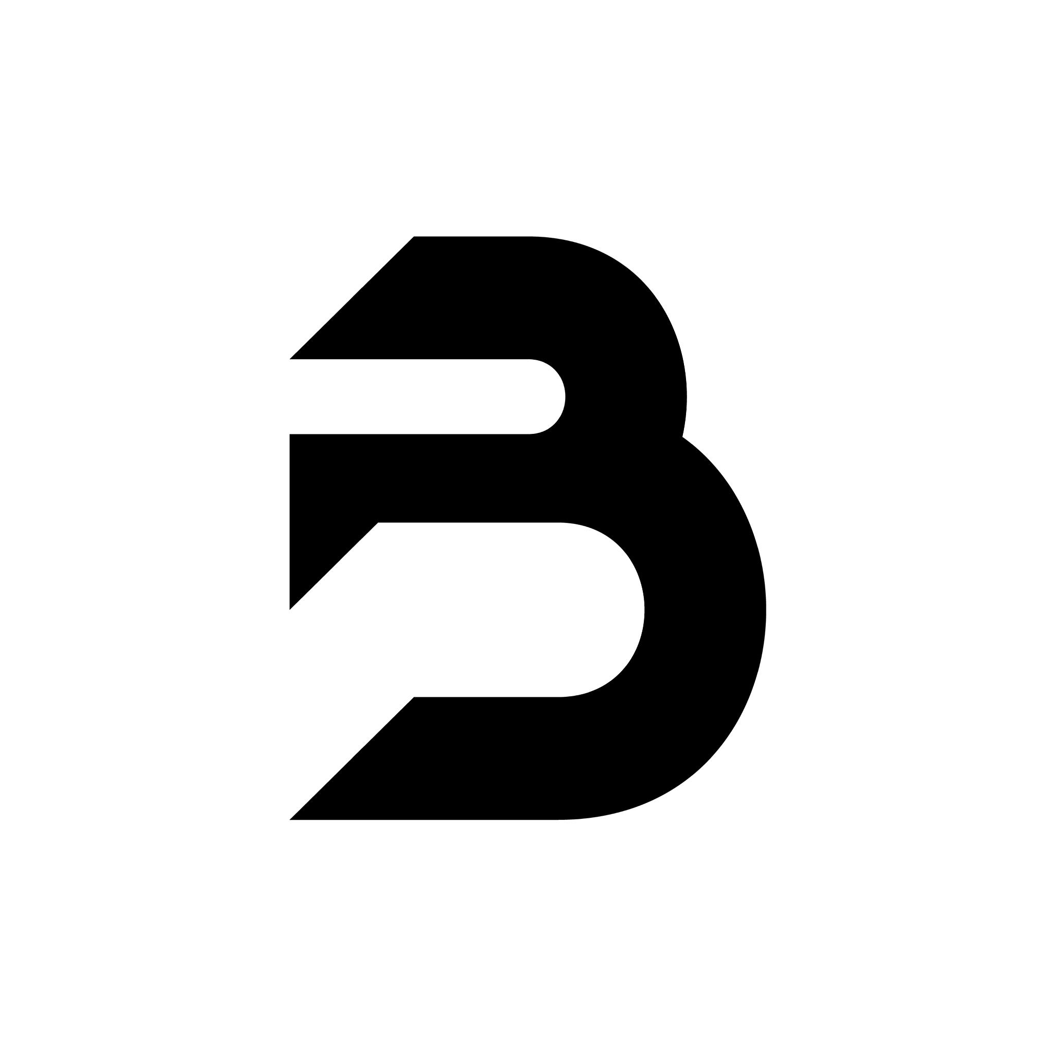 b letter logo