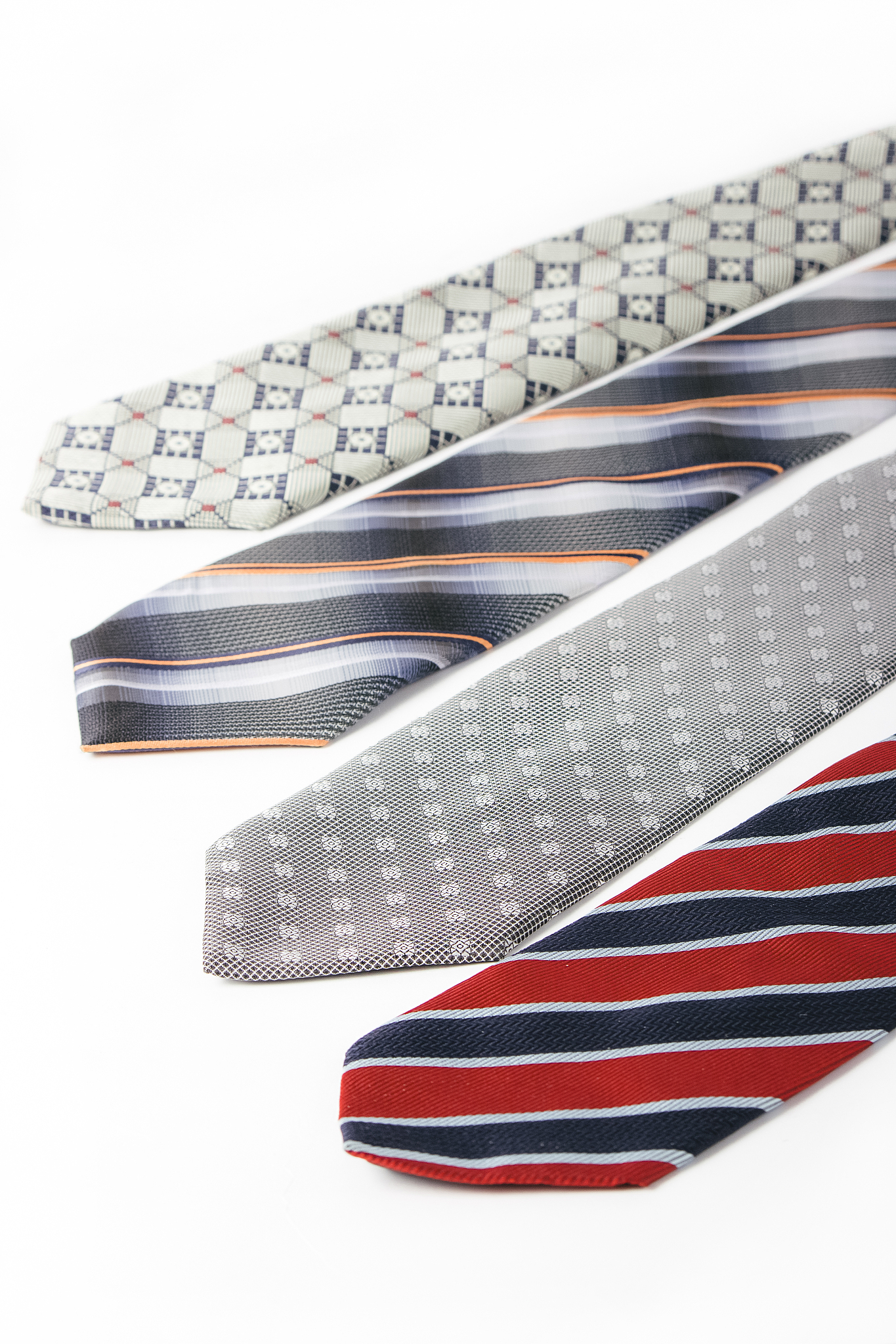 set of neckties