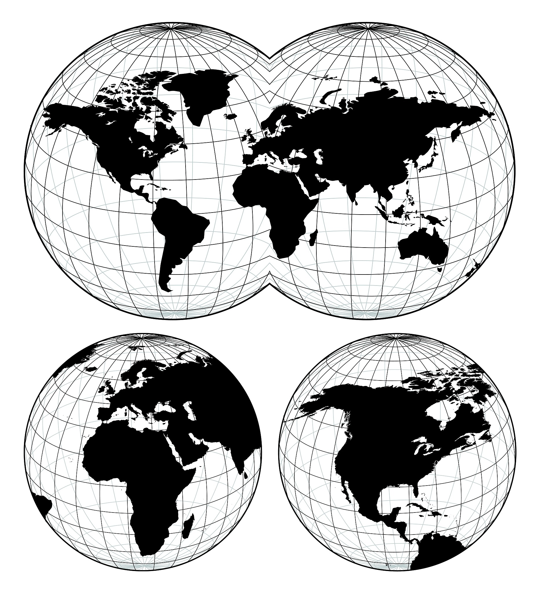 world map