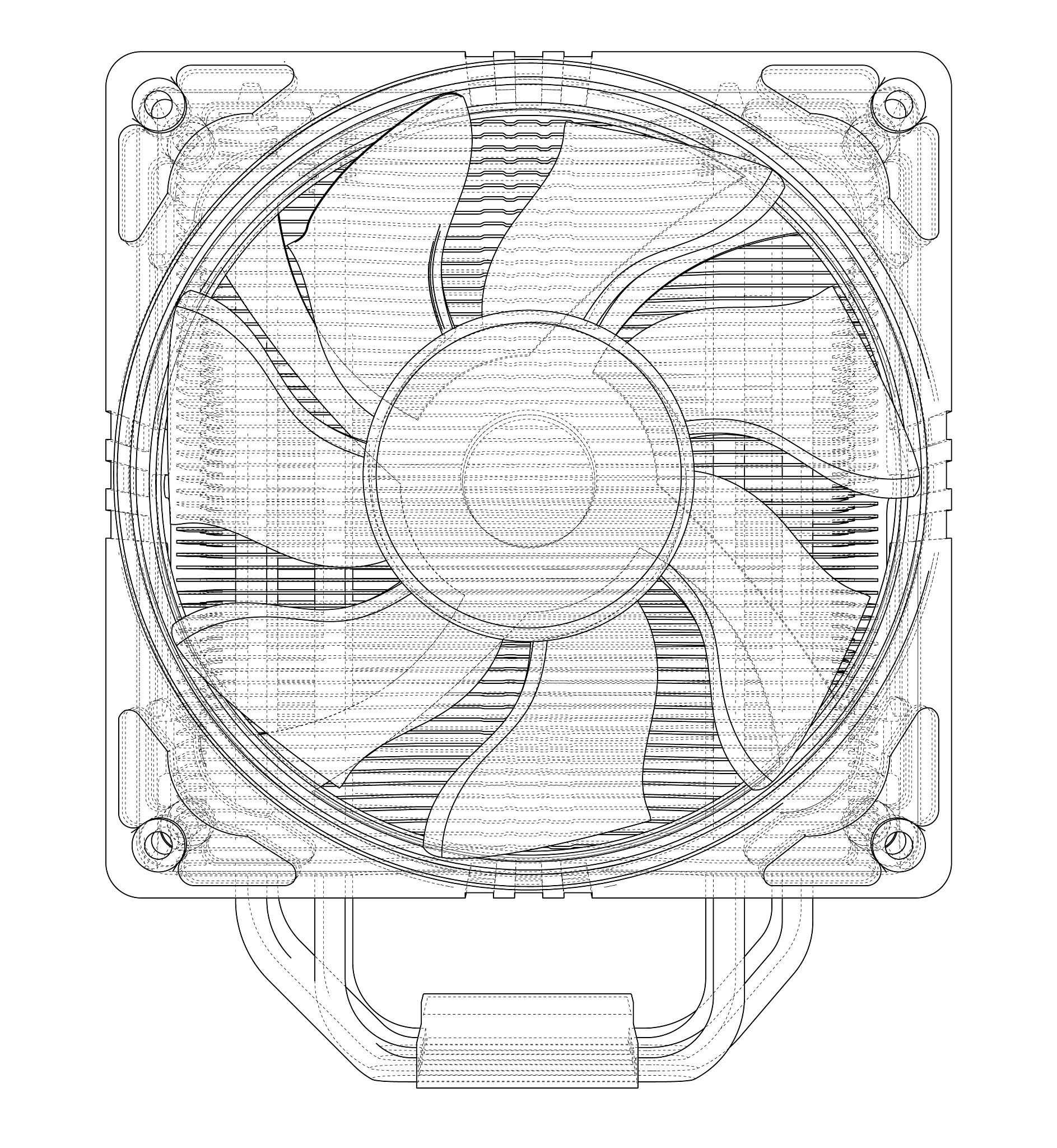 机箱内部分区域冷却