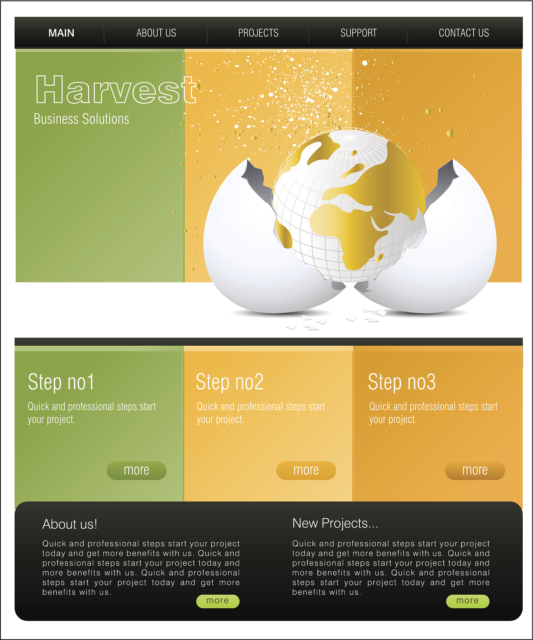 website template