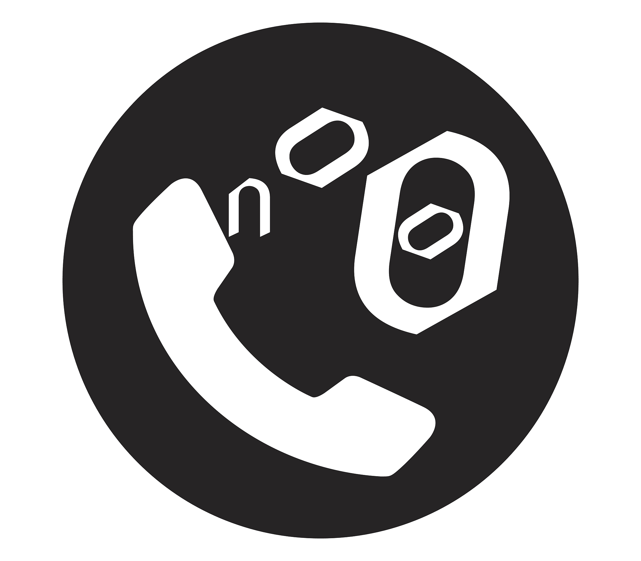 phone icon for no