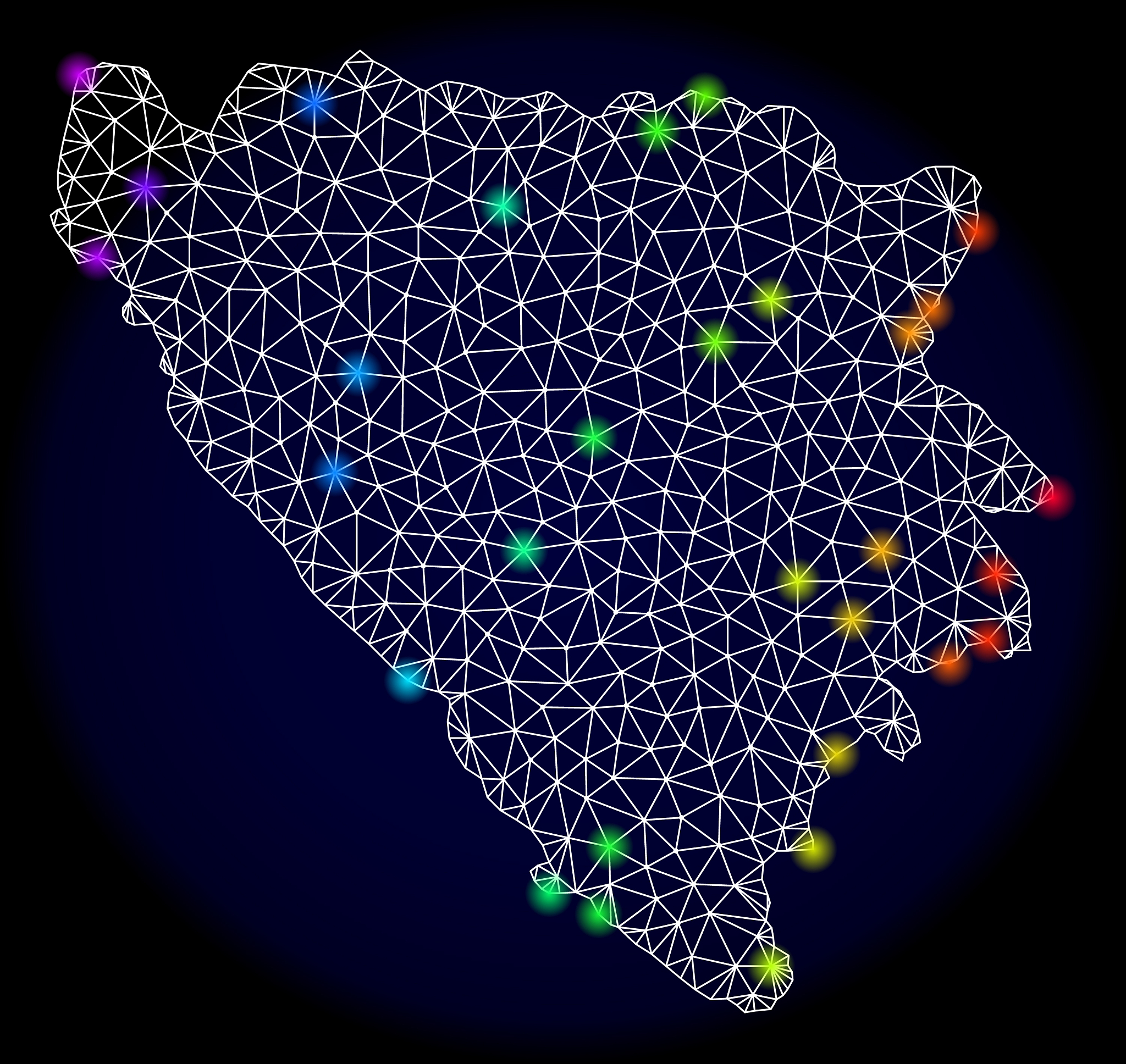 Python 添加经纬网到图片 - Cartopy 库示例