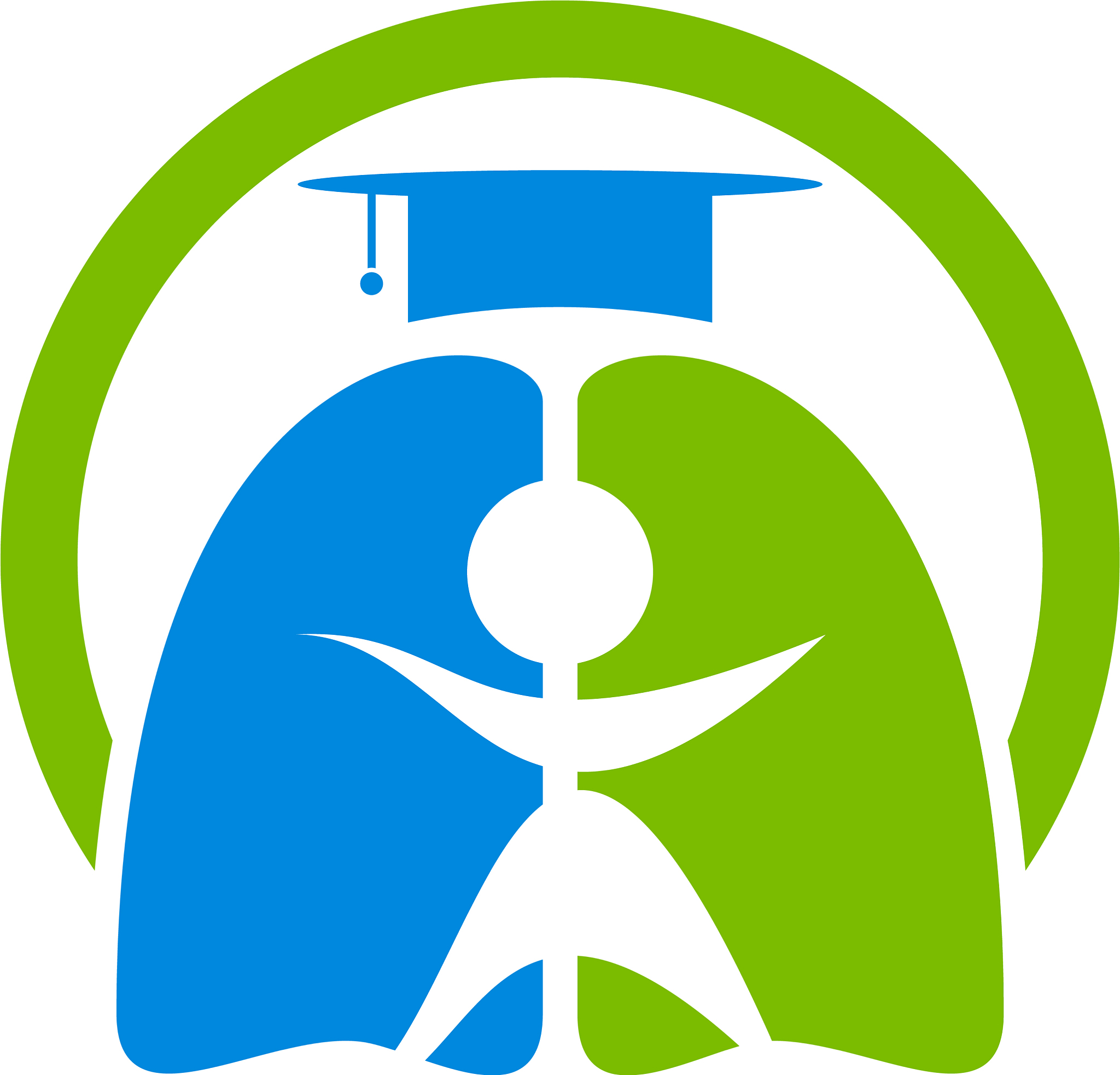 lungs learn logo template