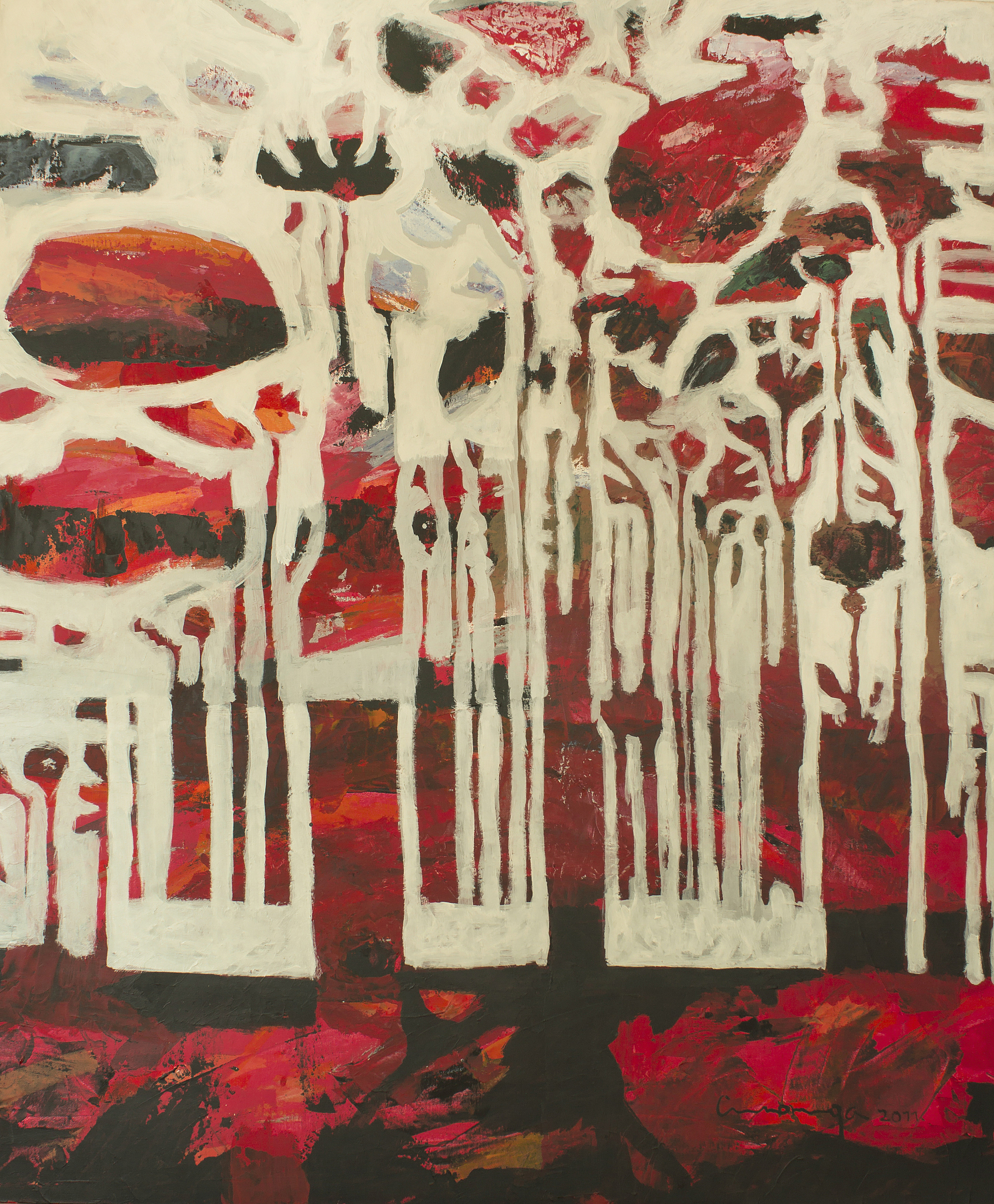 detail of the painting