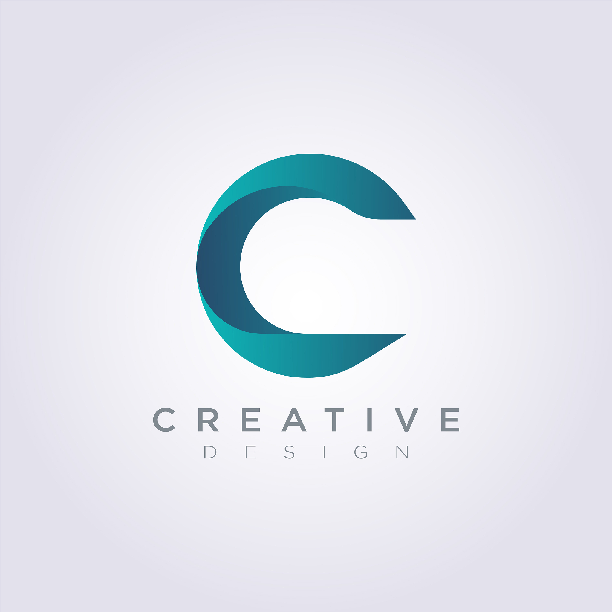 letter c design clipart symbol logo template
