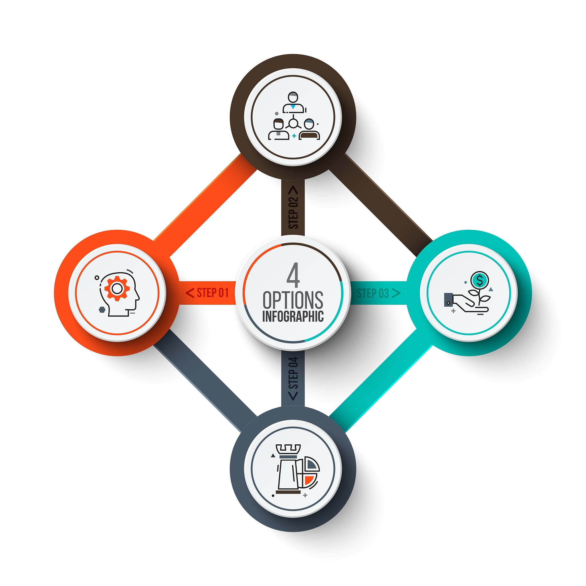 circle infographic