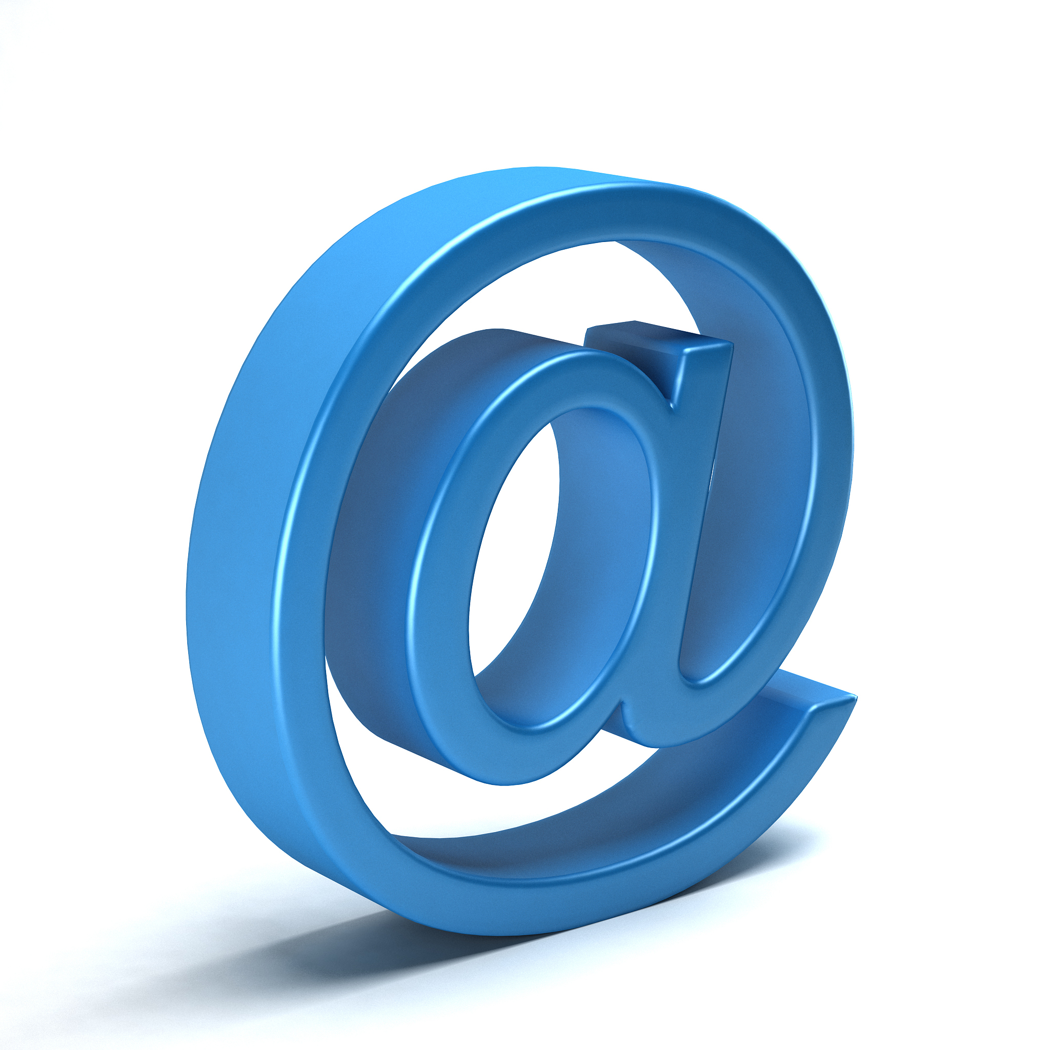 email symbol. 3d render illustration