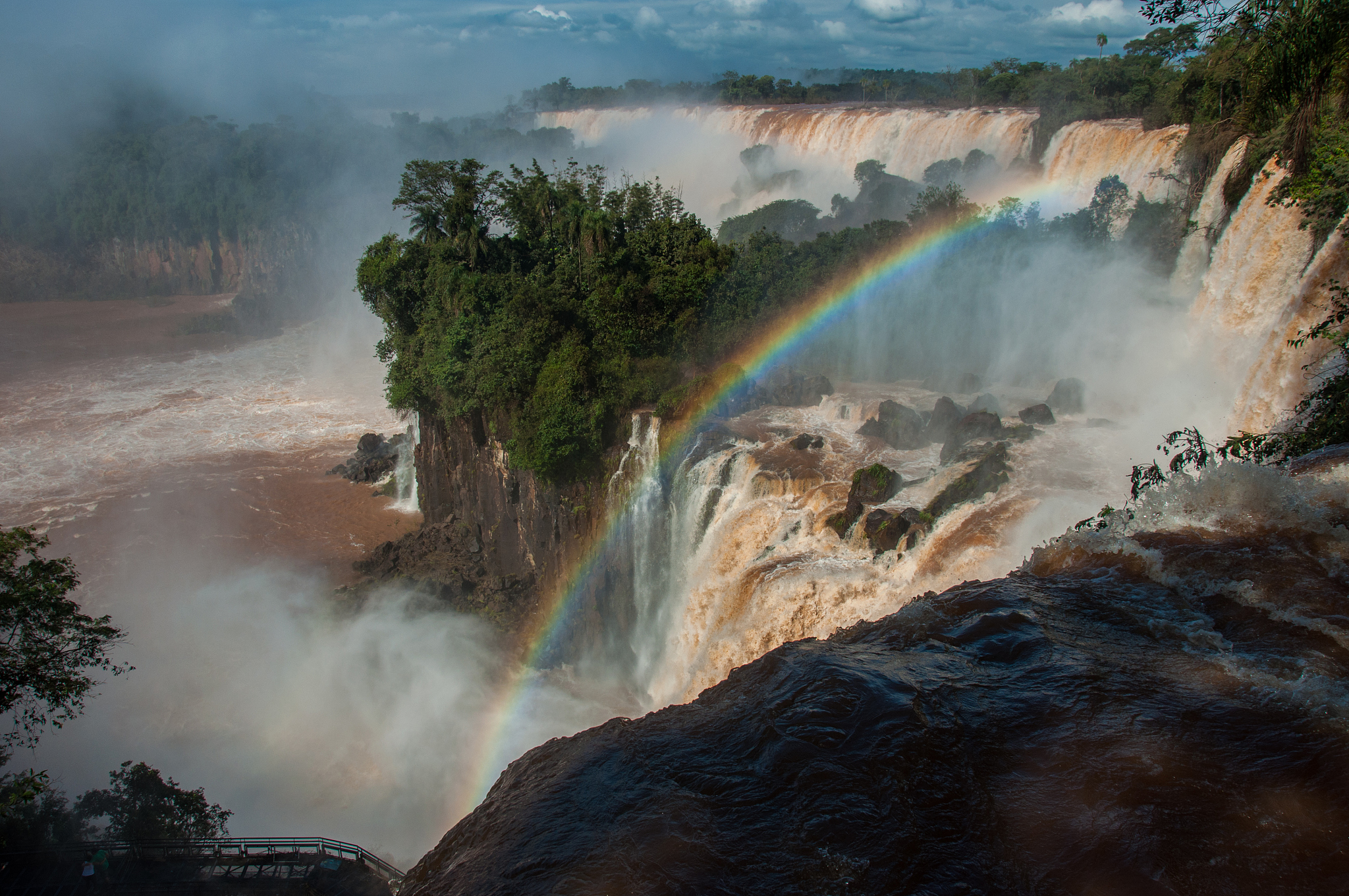 incredible and gorgeous waterfalls of iguazu, argentina