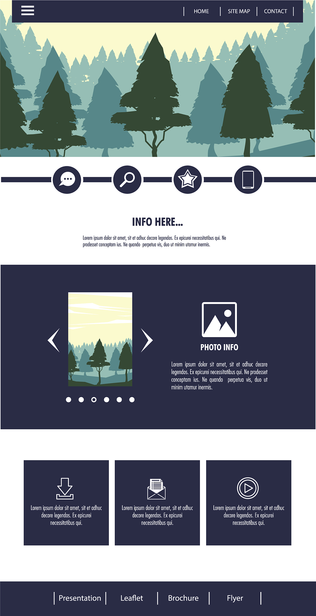 business website template