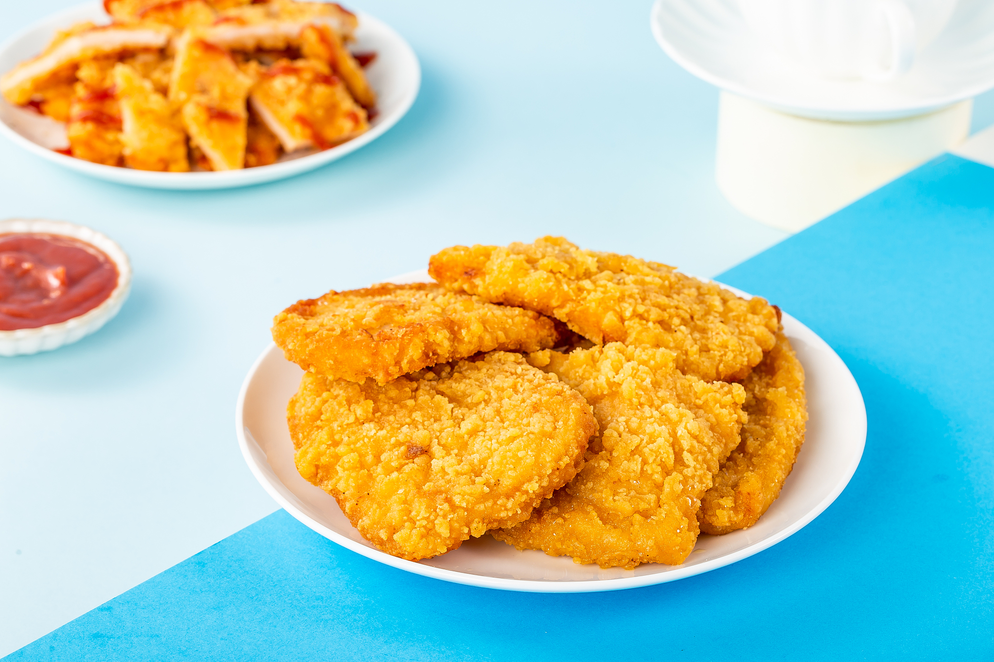 黄金鸡排：简单美味的食谱