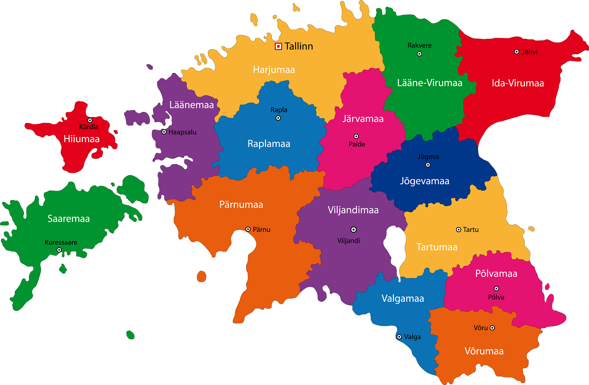 estonia map