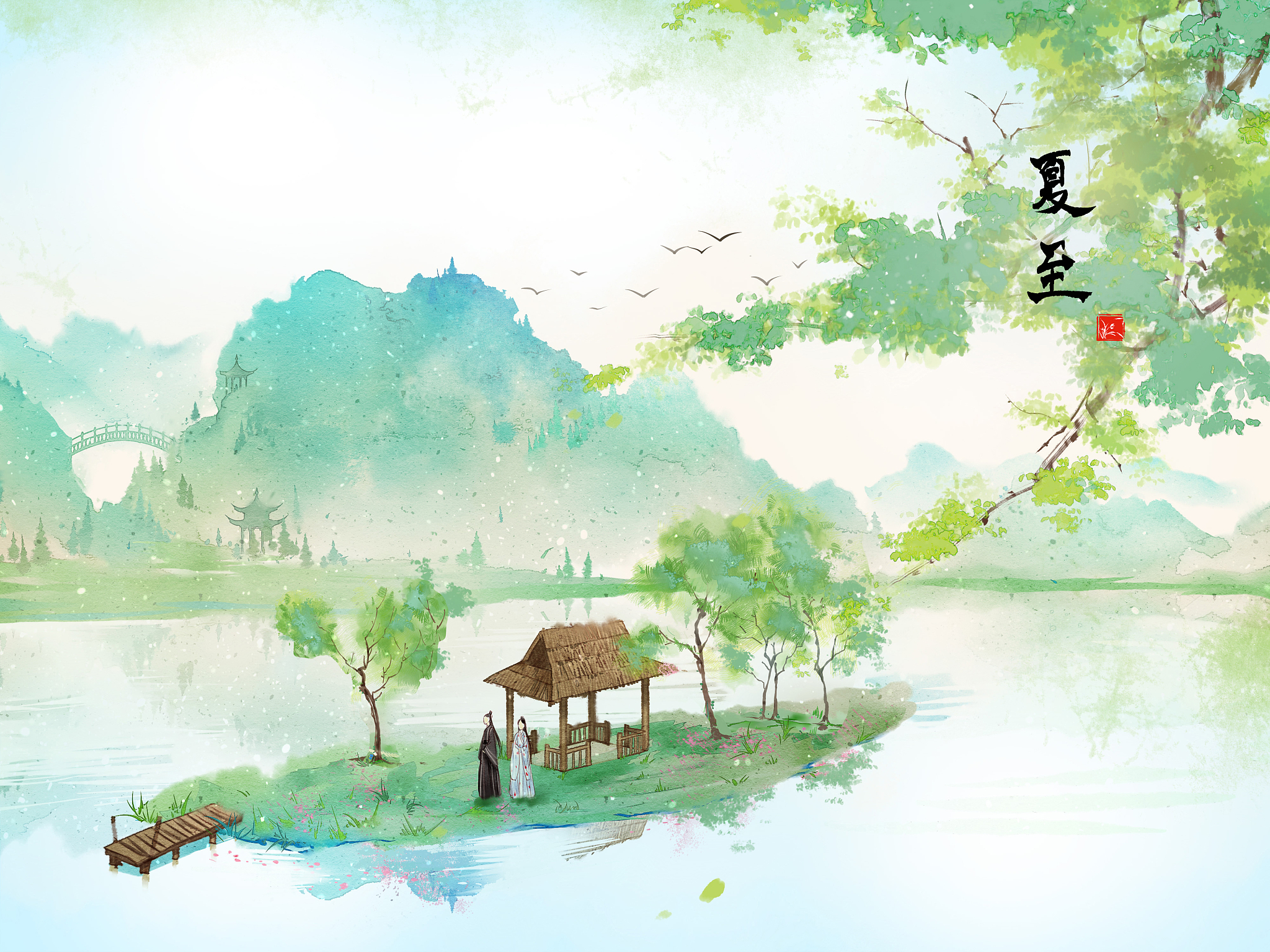 立夏、朝阳 、15个字内文案、写5条