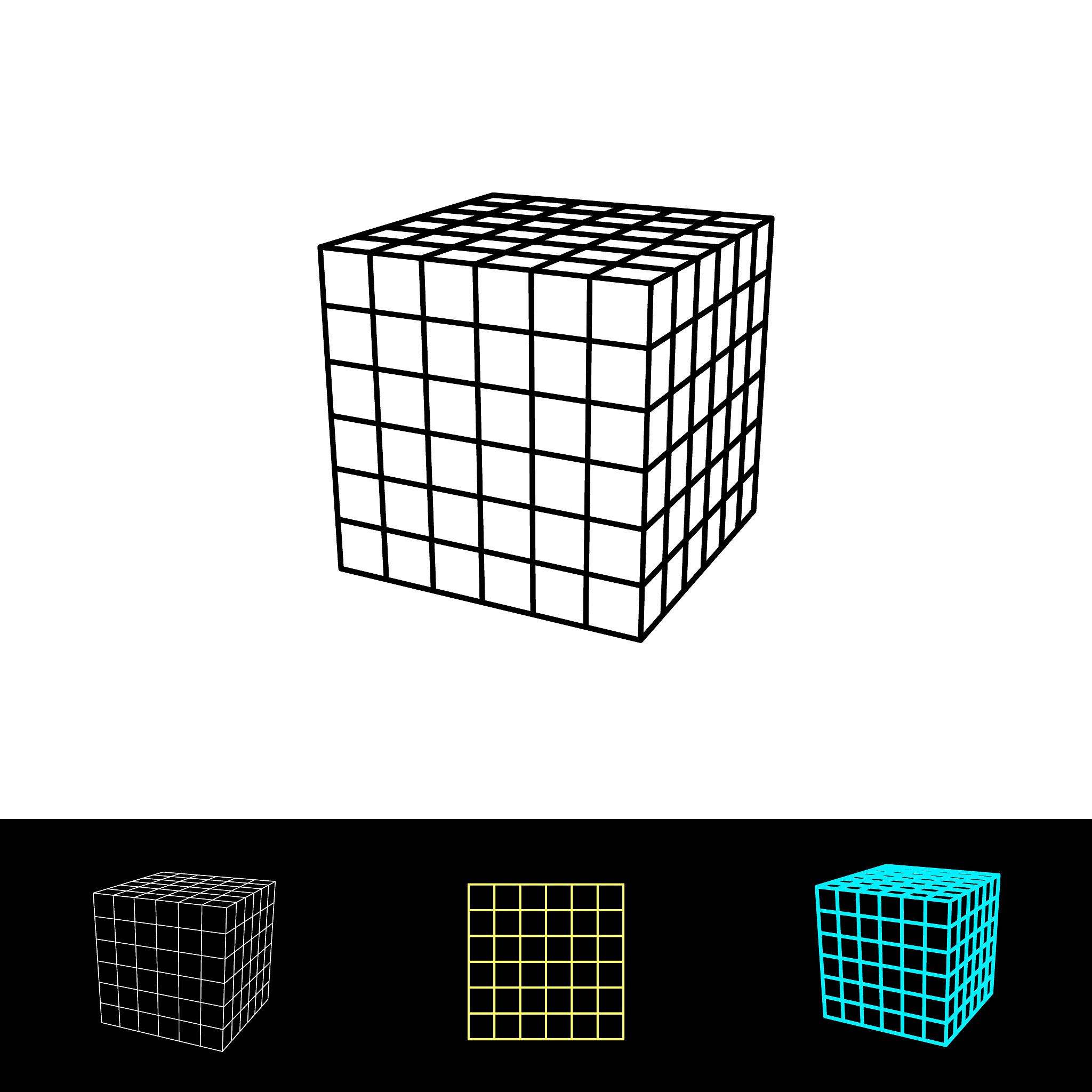 Panda3D: 用线段绘制立方体边框的函数
