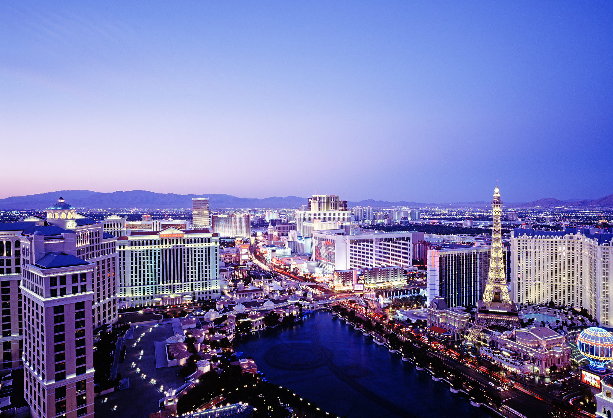the strip, las vegas, nevada
