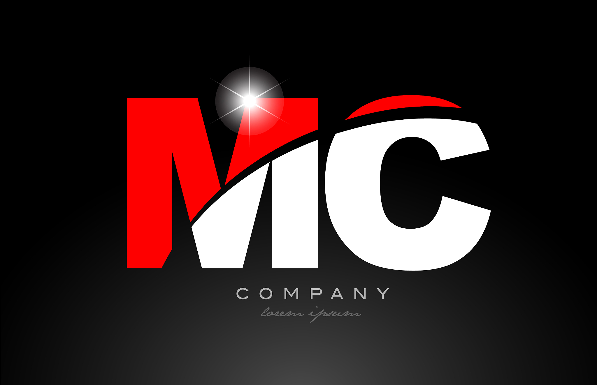red white color letter combination mc m c