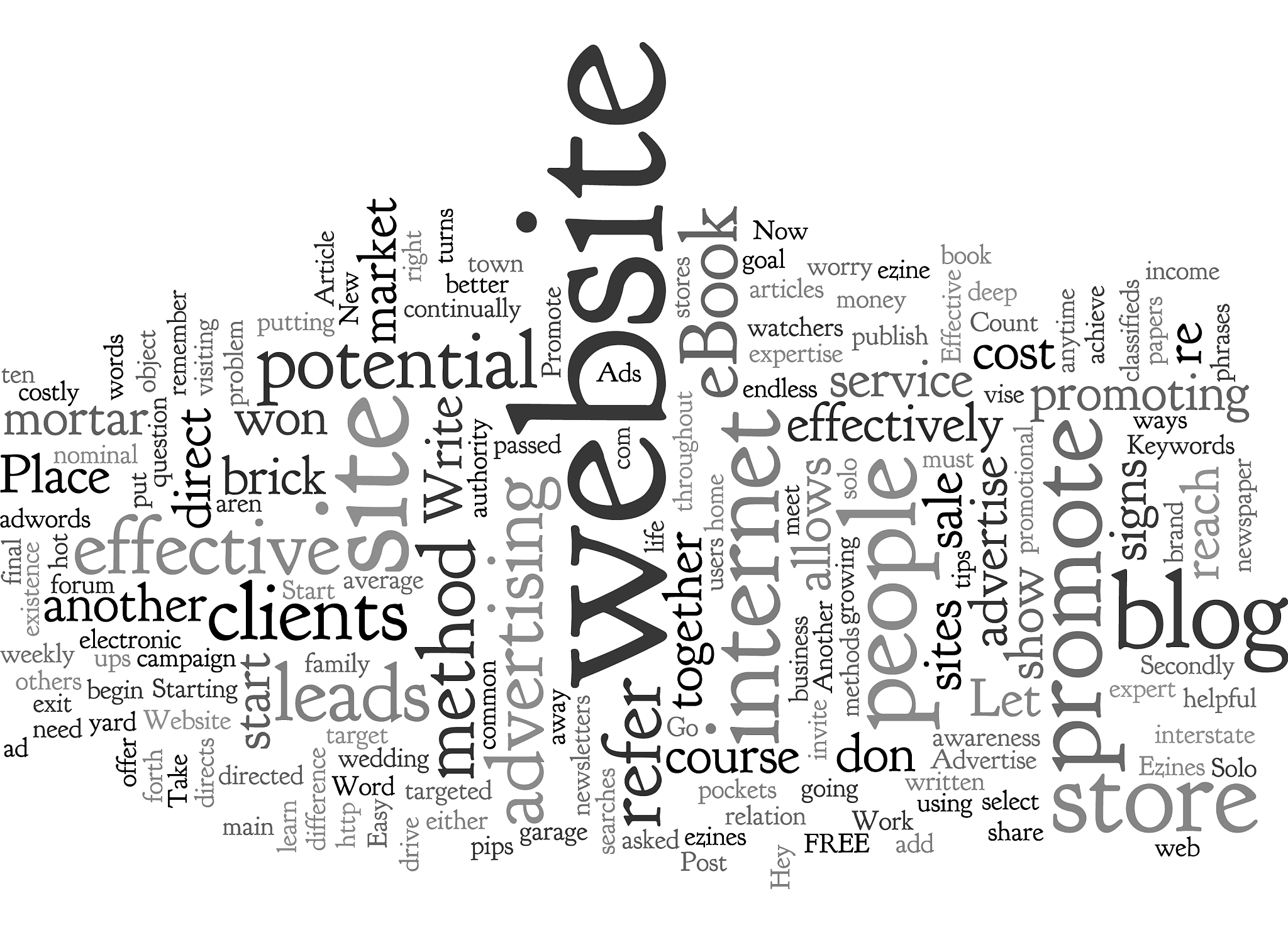cost effective ways to promote your website