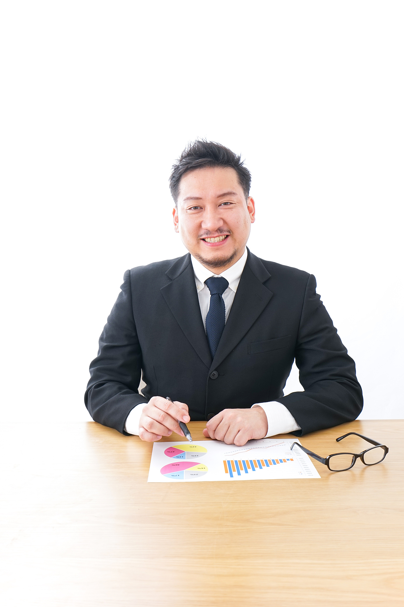 businessperson working in desk