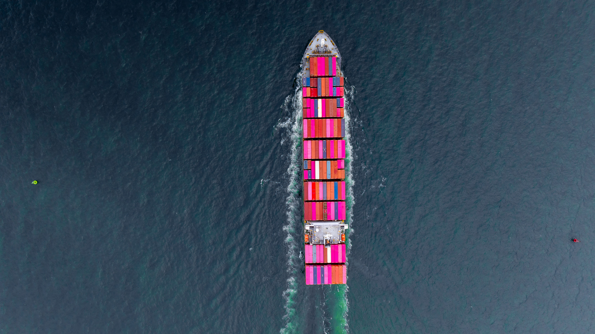 我是贸易公司从国外采购东西卖给国内工厂运输采用集装箱运输集装箱的物流信息应该怎么录入表格？还能保证比较快和省事