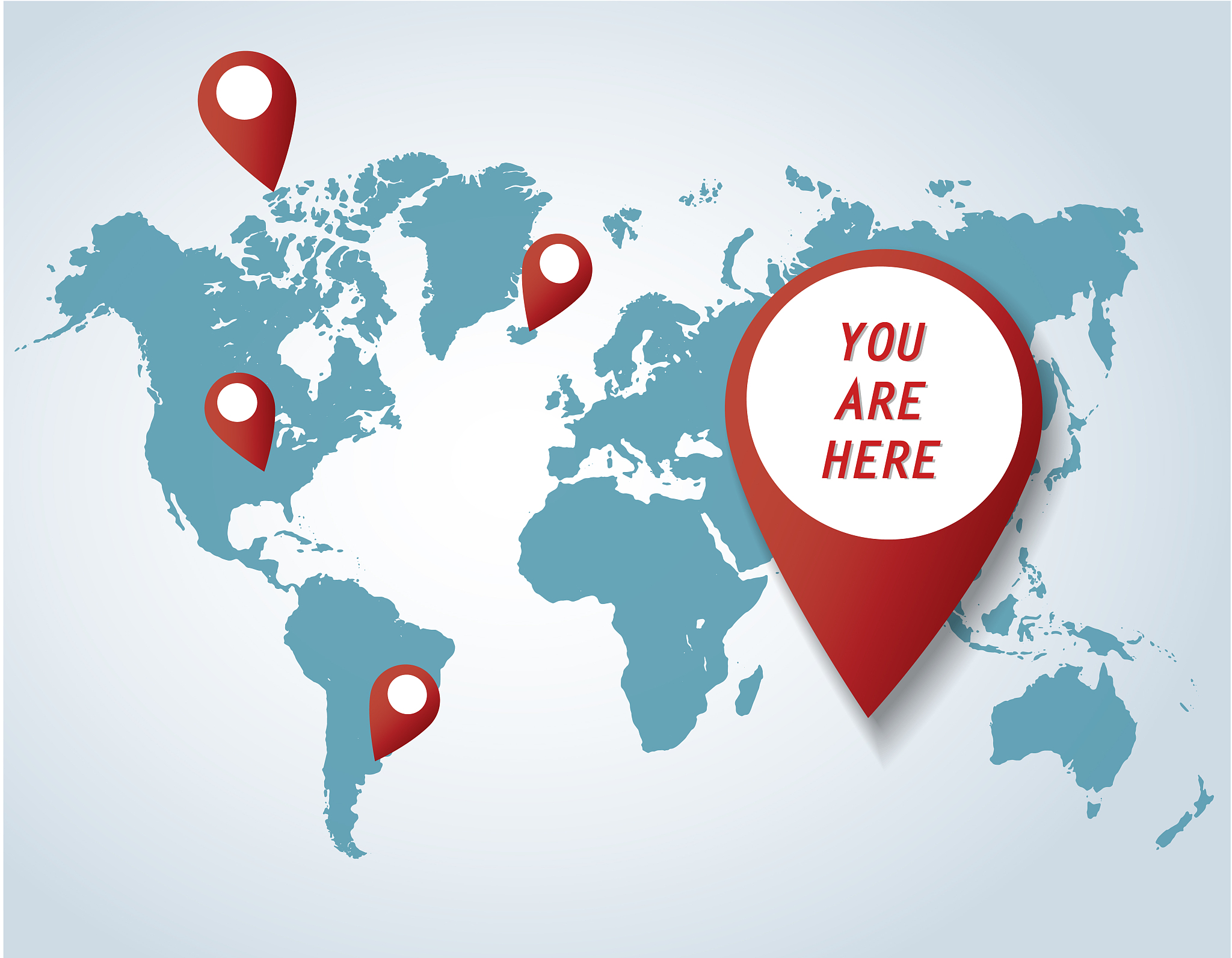 pin icon with map background vector
