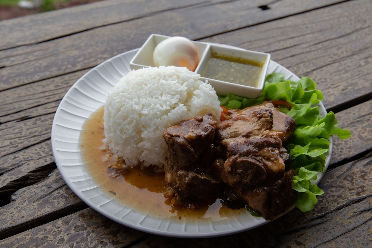 排骨饭的外卖评价