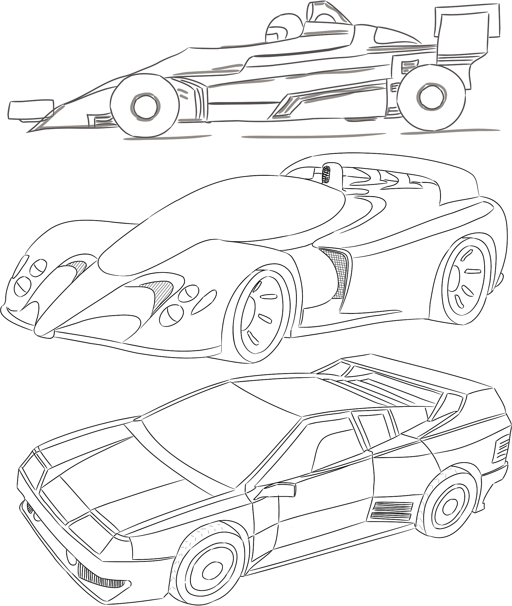 Minimalist Car Drawing: Techniques for a Sleek Design