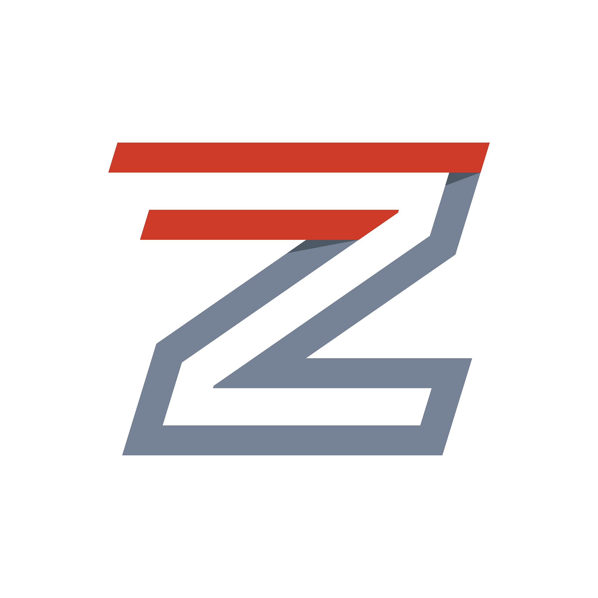 z letter fast speed icon.