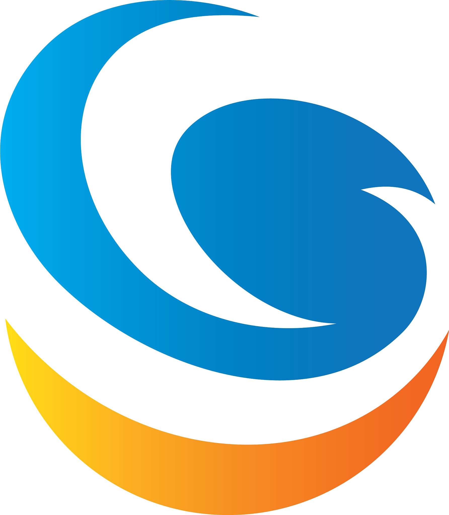 abstract circle sphere logo