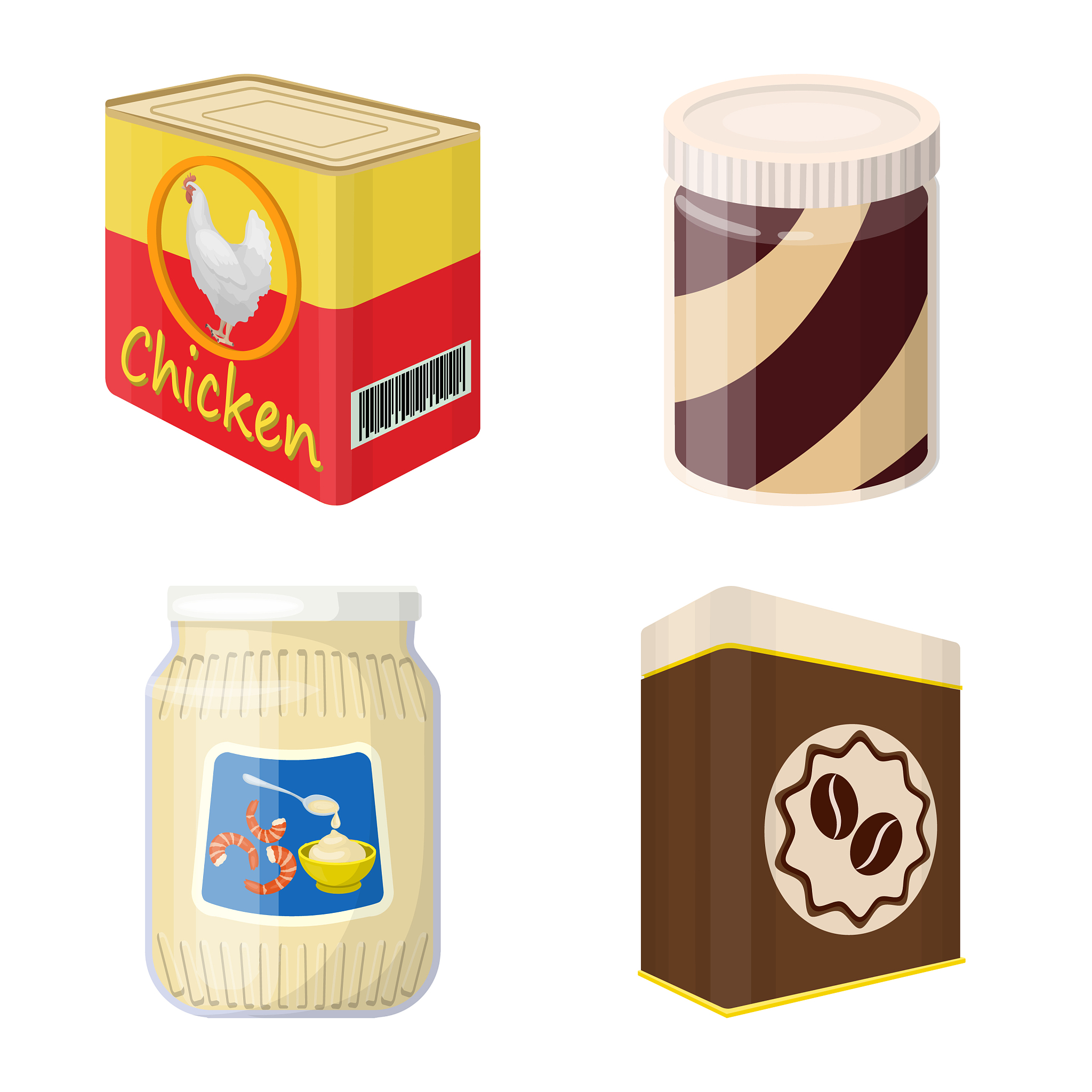 犬用罐头包装设计建议：鸭肉雪梨口味，欧美风格