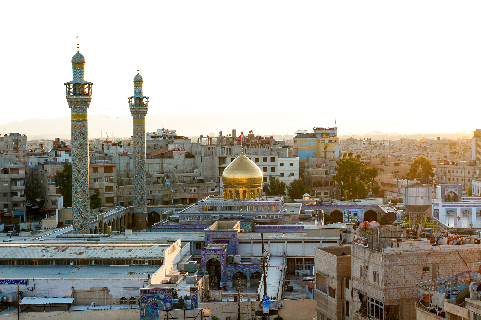 sayeda zeinab shrine in syria