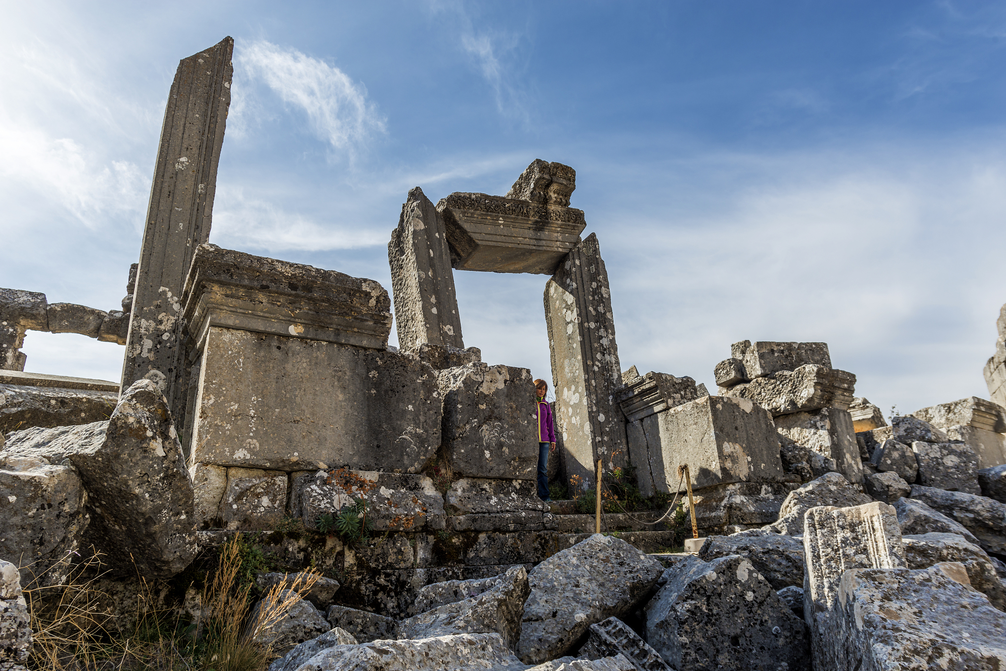 details from sagalassos ancient city. aglasun, burdur / turkey.
