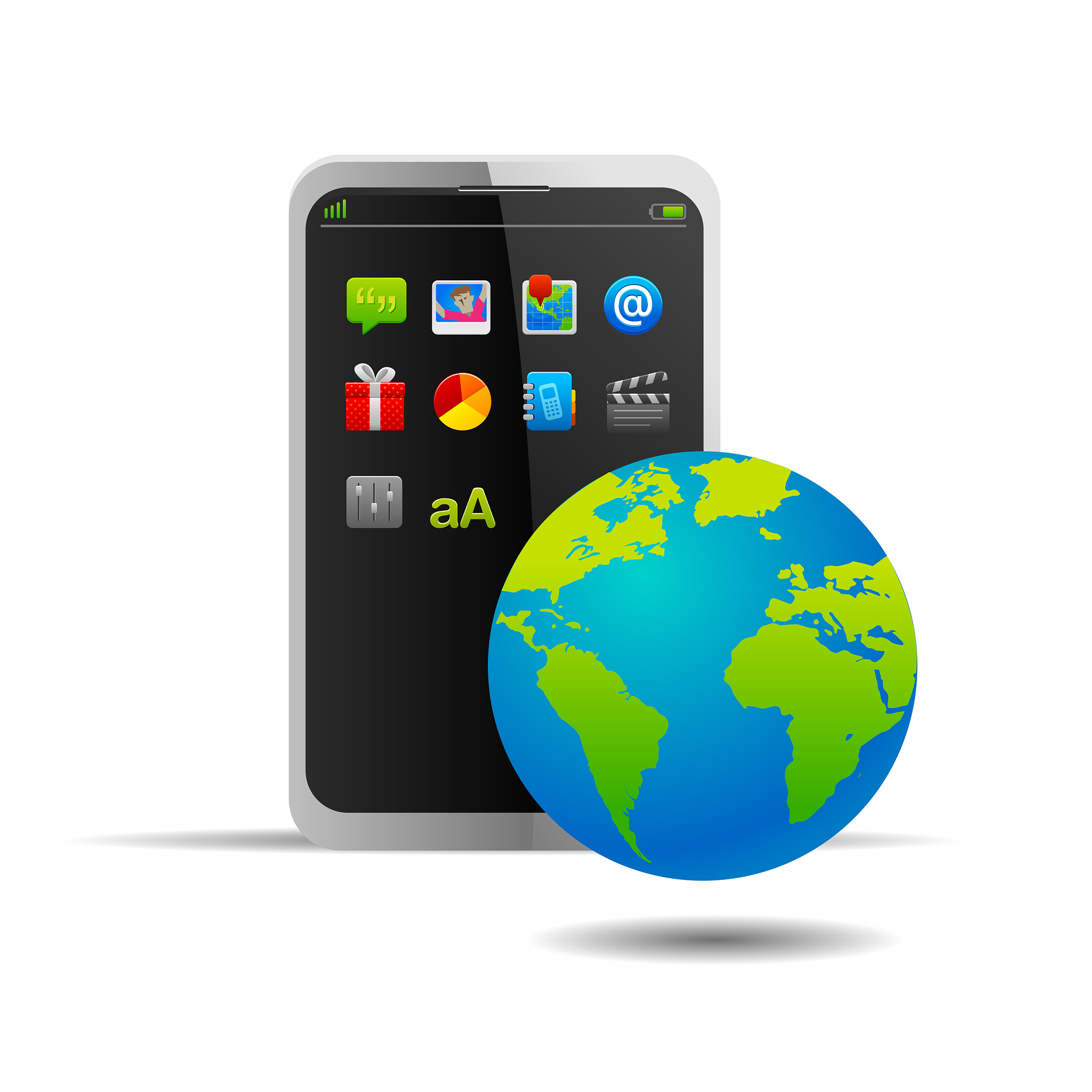 internet on smartphone