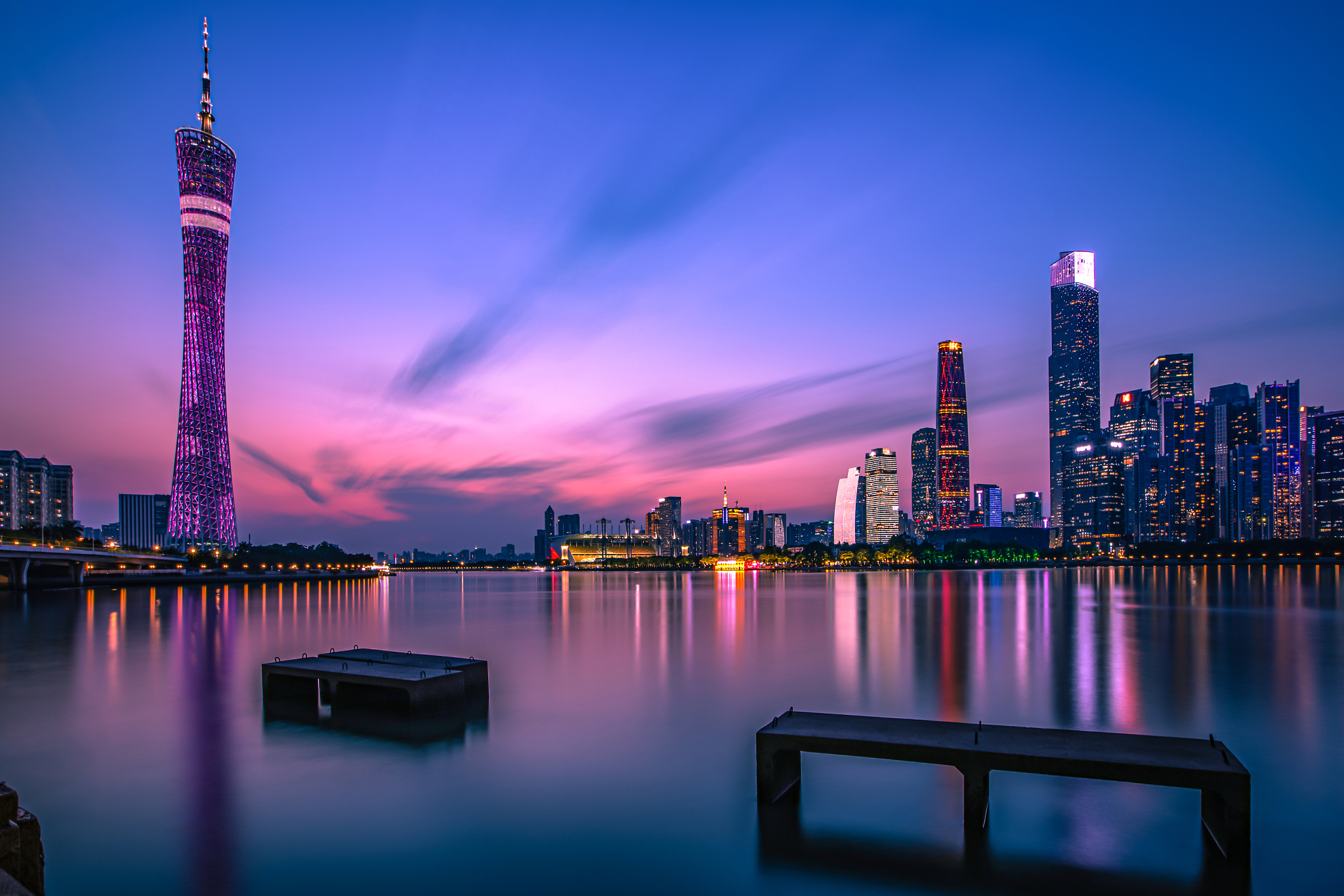 珠江夜景