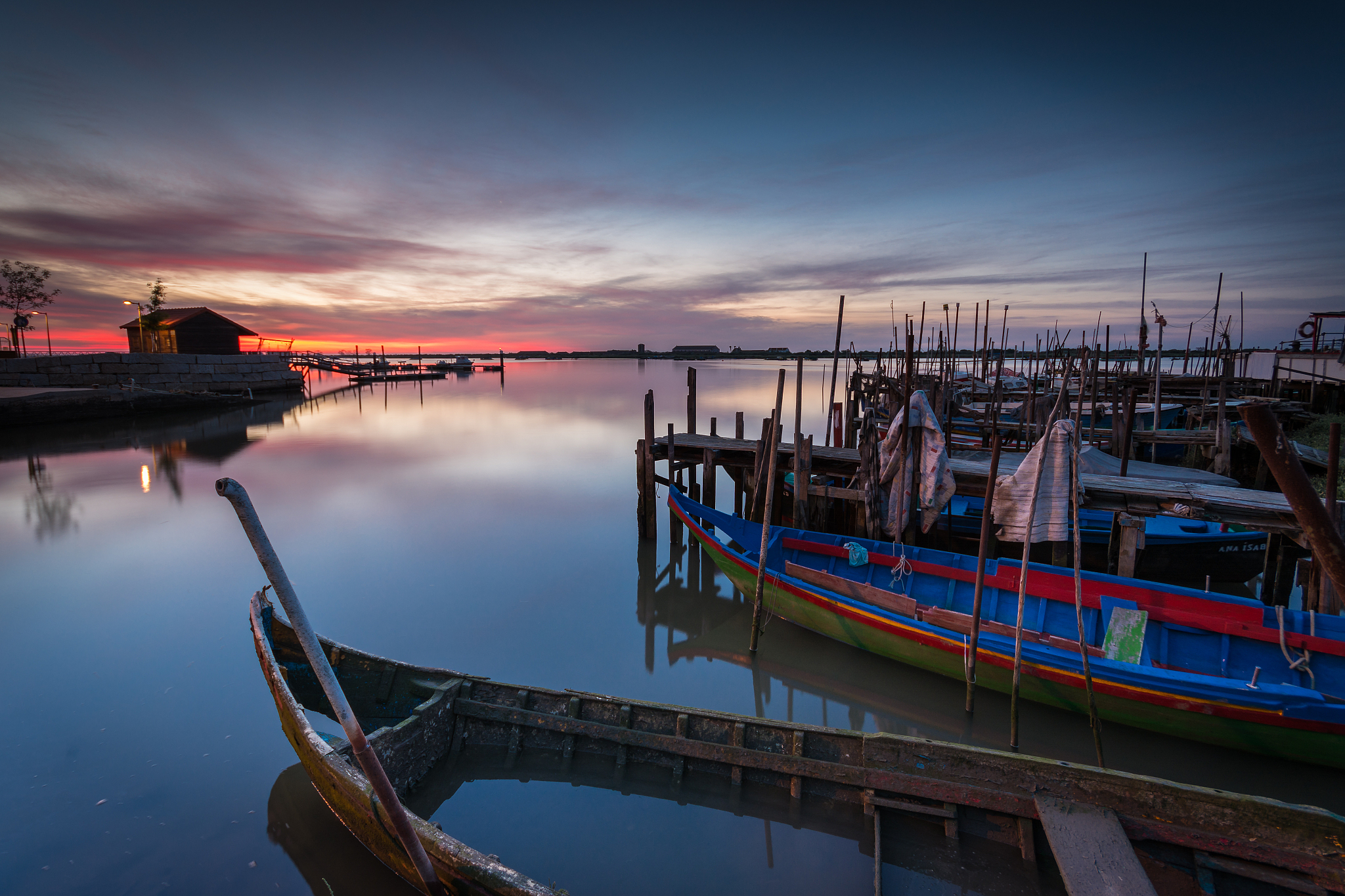 fishing boats
