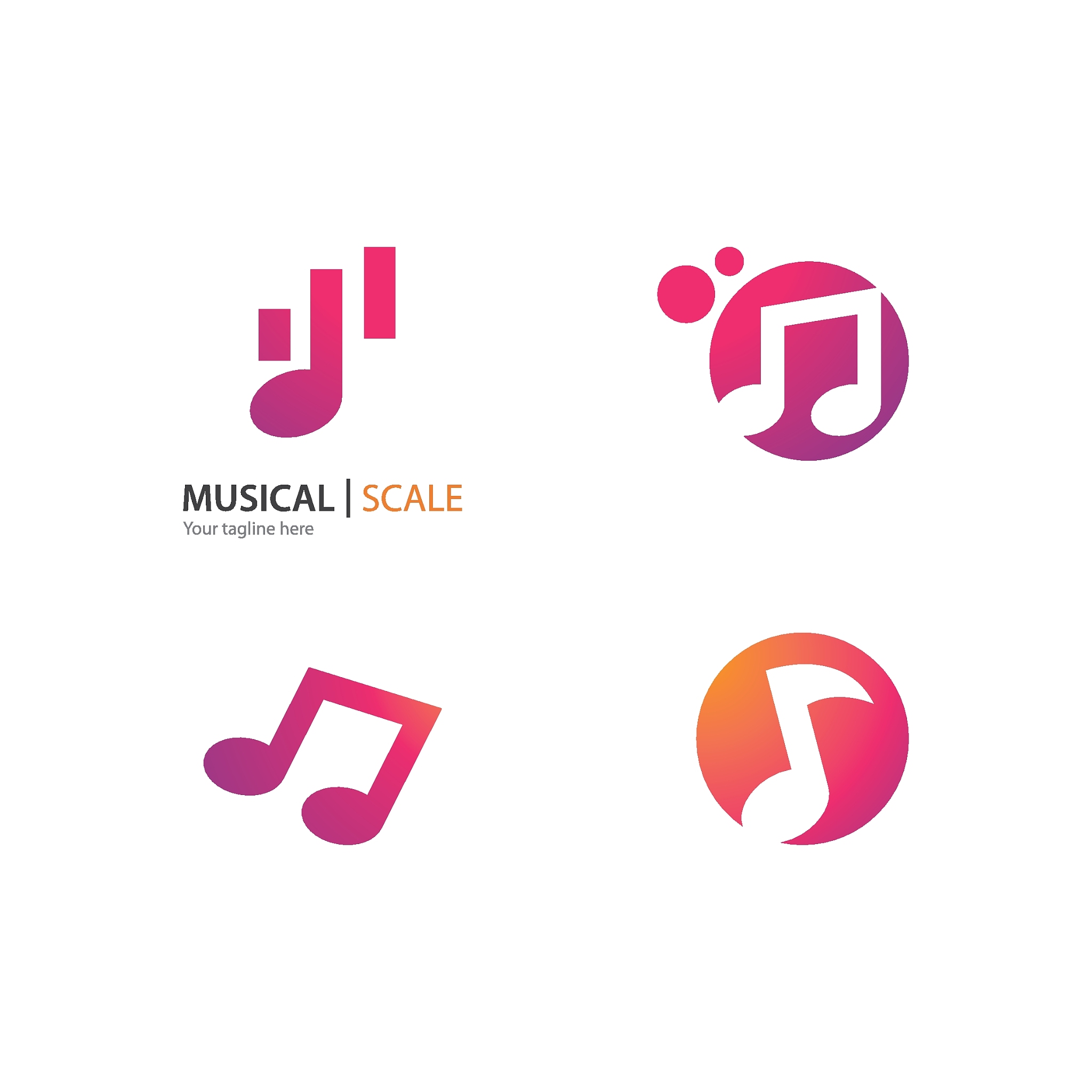 聆真数字播放器LOGO设计指南：简洁、数字、音乐、形象化