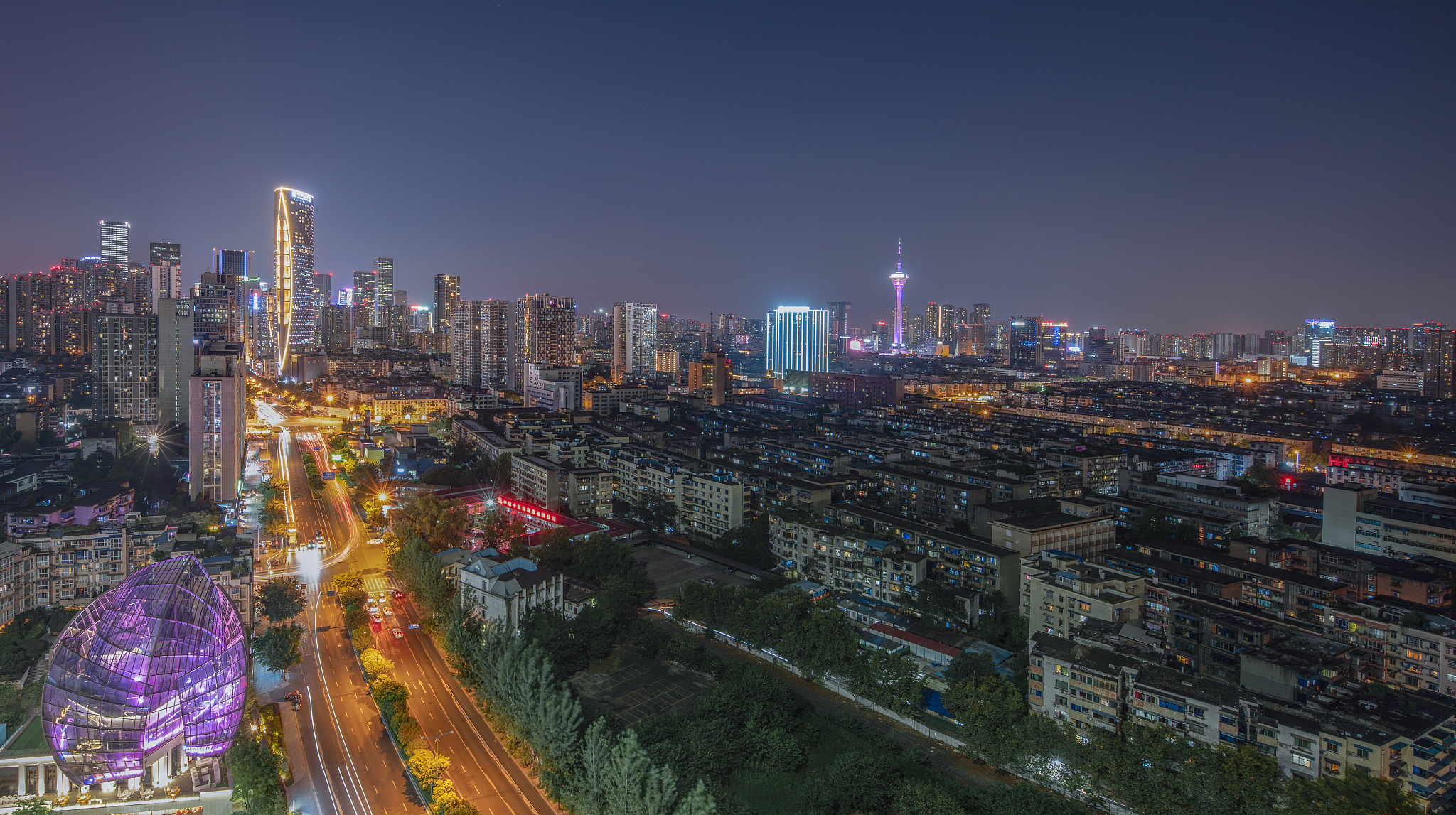 成都城市风光