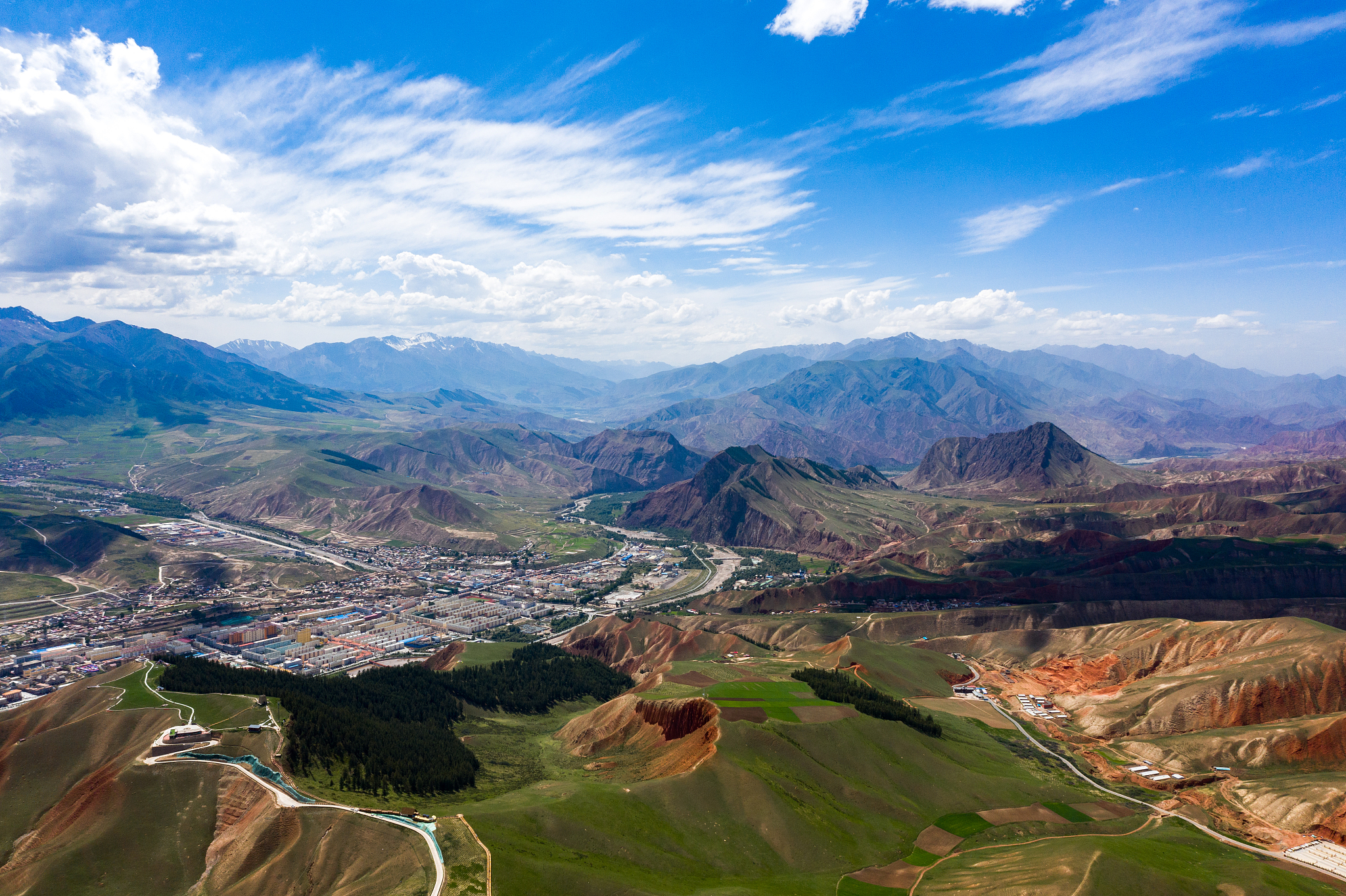 qinghai qilian zall mountain