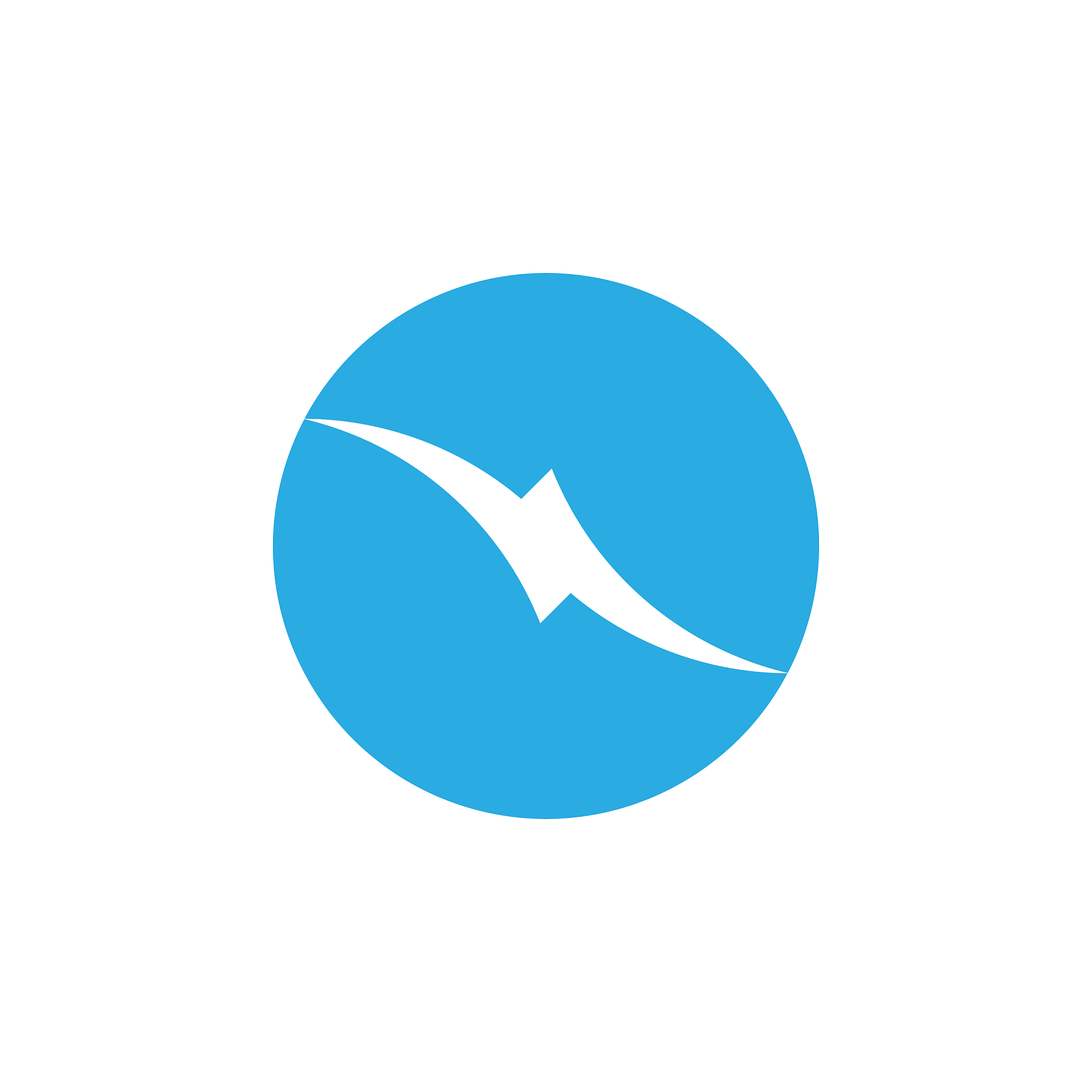 blue wavy energy logo