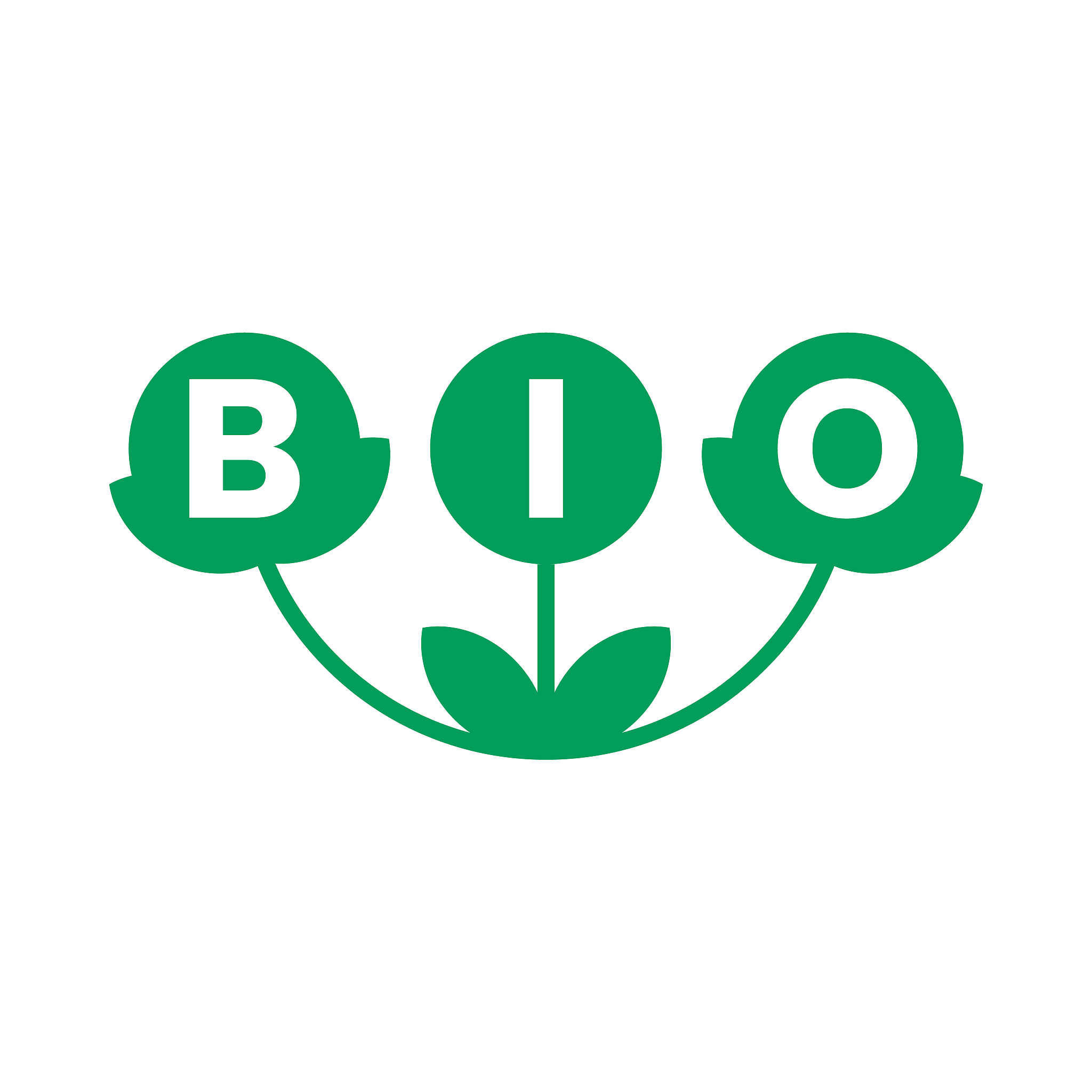 bio product green stickers, labels, tags, icons.