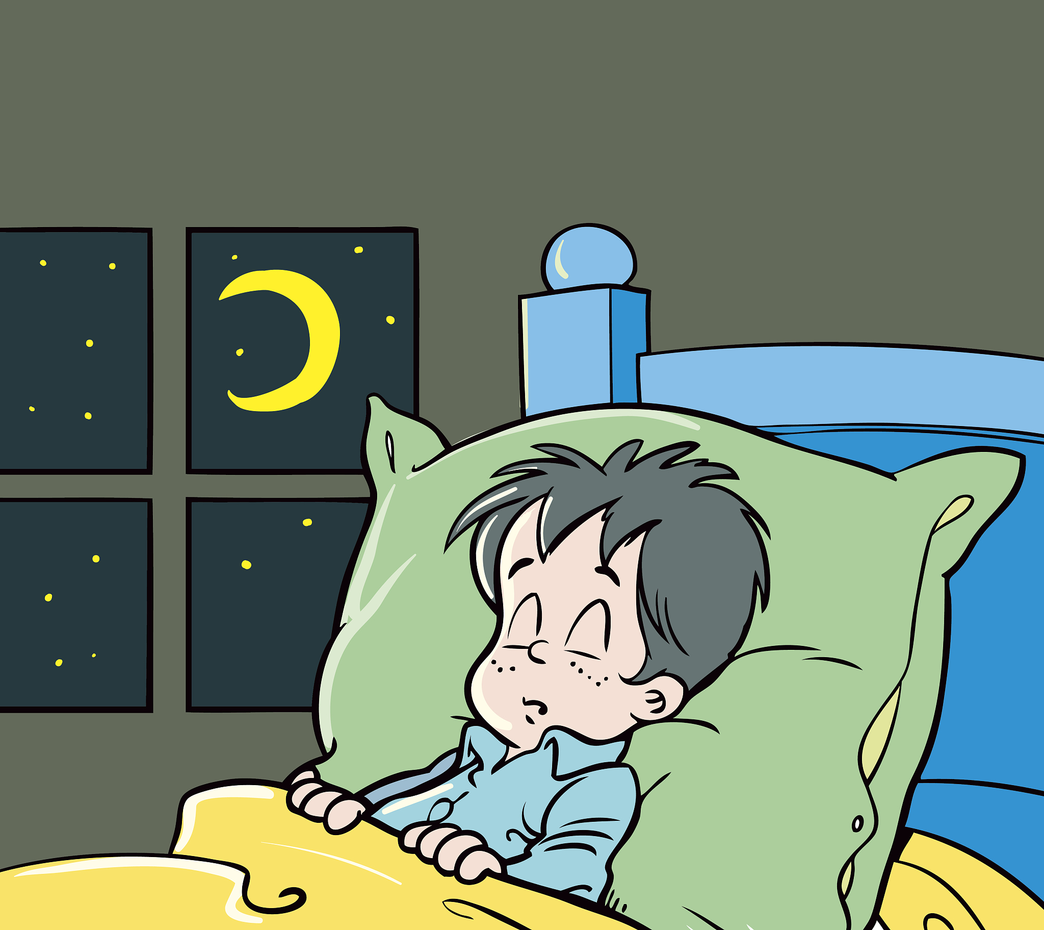 child sleeps
